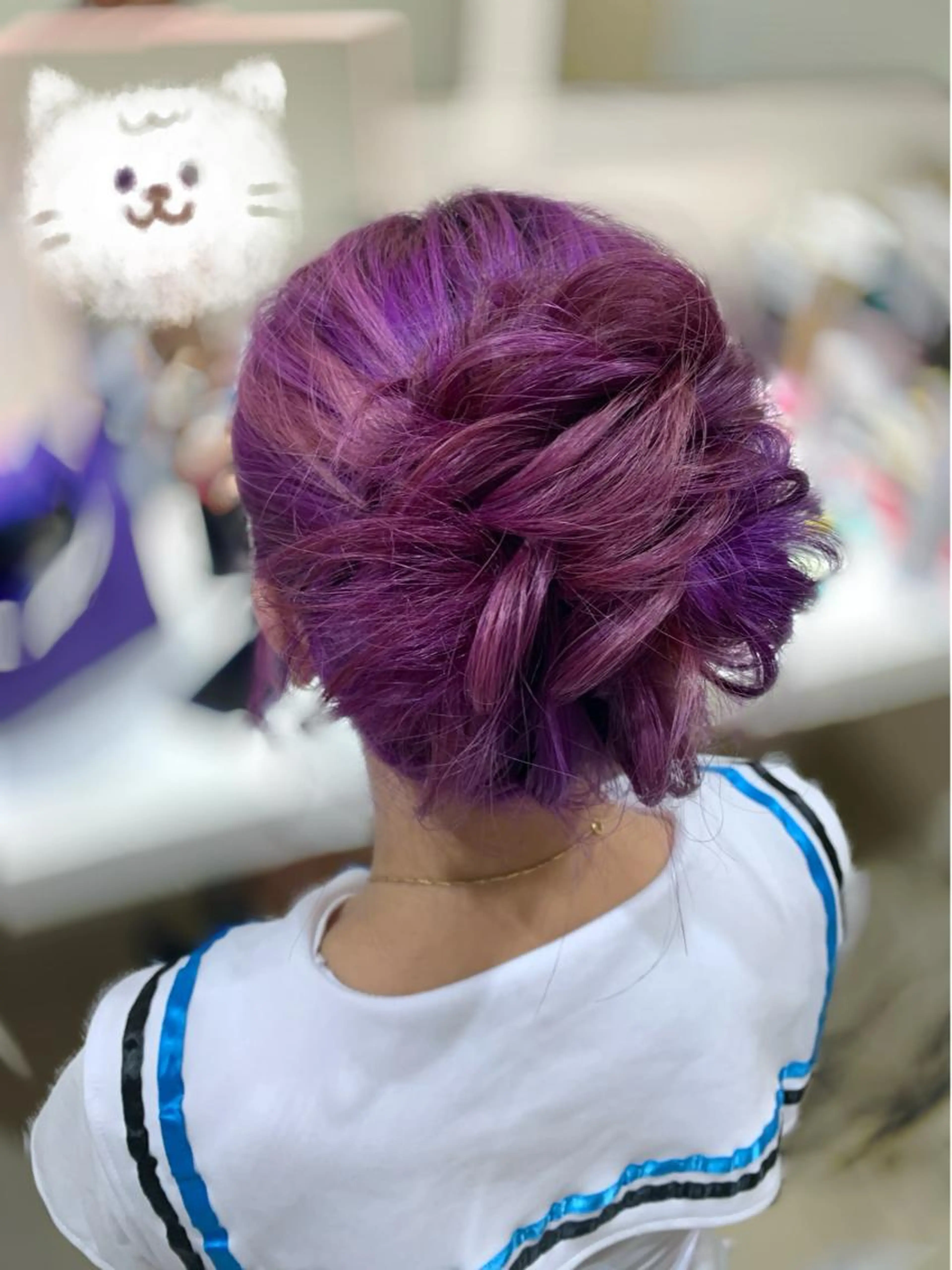 学生限定👩‍🎓早朝料金込！ペア割🧡2名ヘアセット7700円[7:00~8:00ご希望の方]補足説明要確認🍒◎の写真