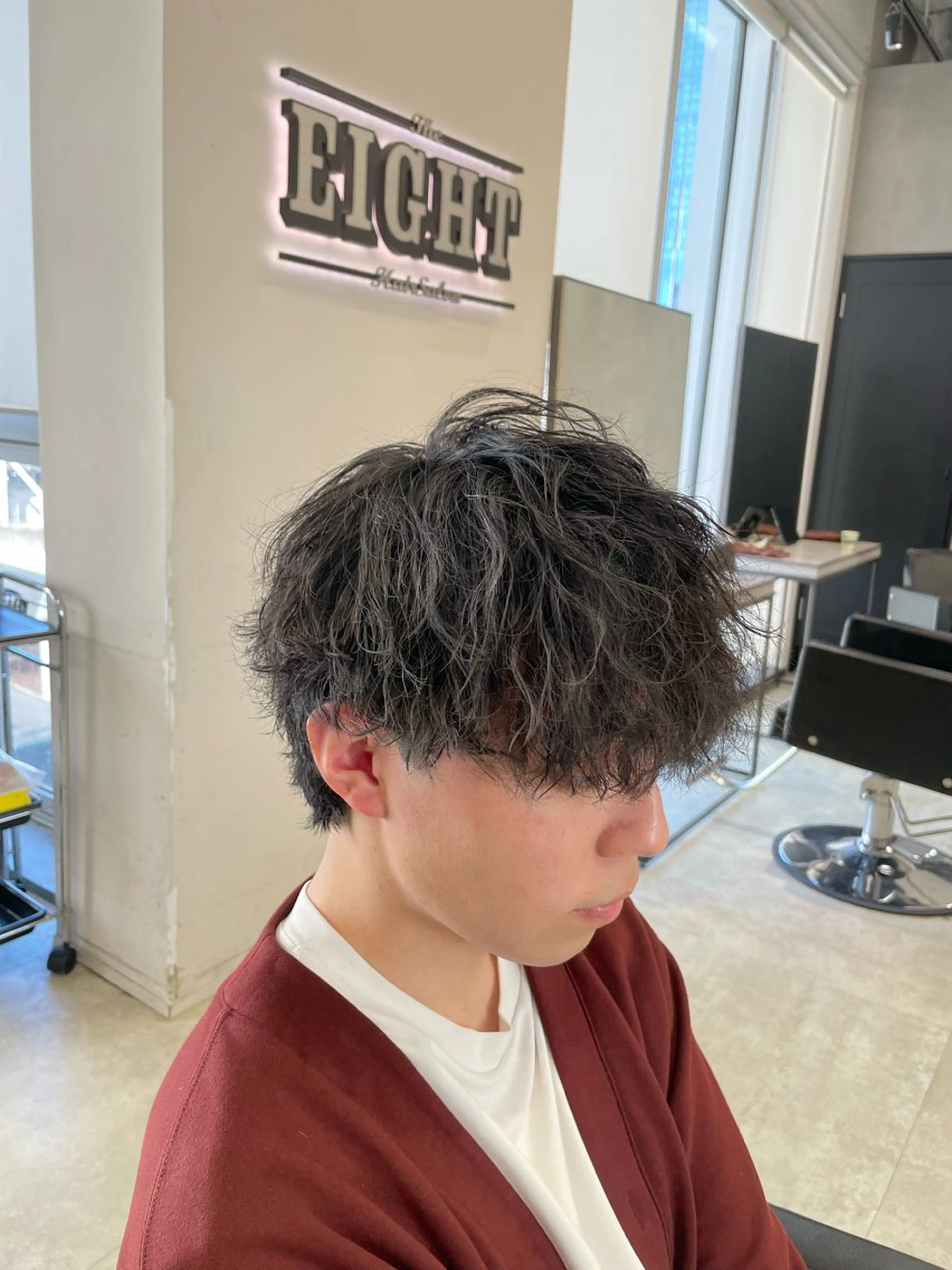 ショート パーマ メンズ マッシュ メンズパーマ ツイストスパイラルパーマ 刈り上げ スパイラルパーマ カット パーマ メンズ特化🔥 金子直斗のヘアスタイル