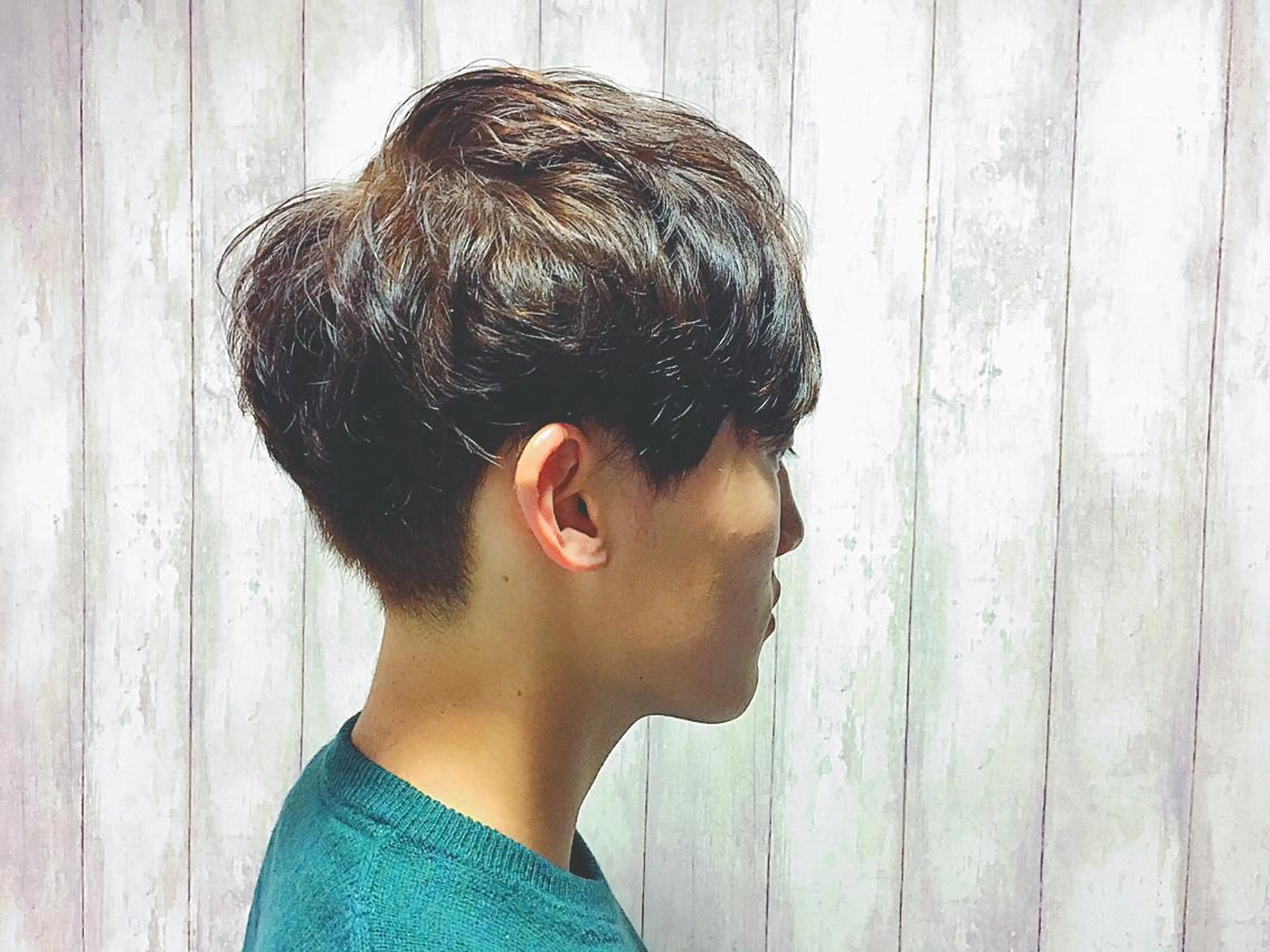 ショート カラー パーマ boutique misakiのヘアスタイル