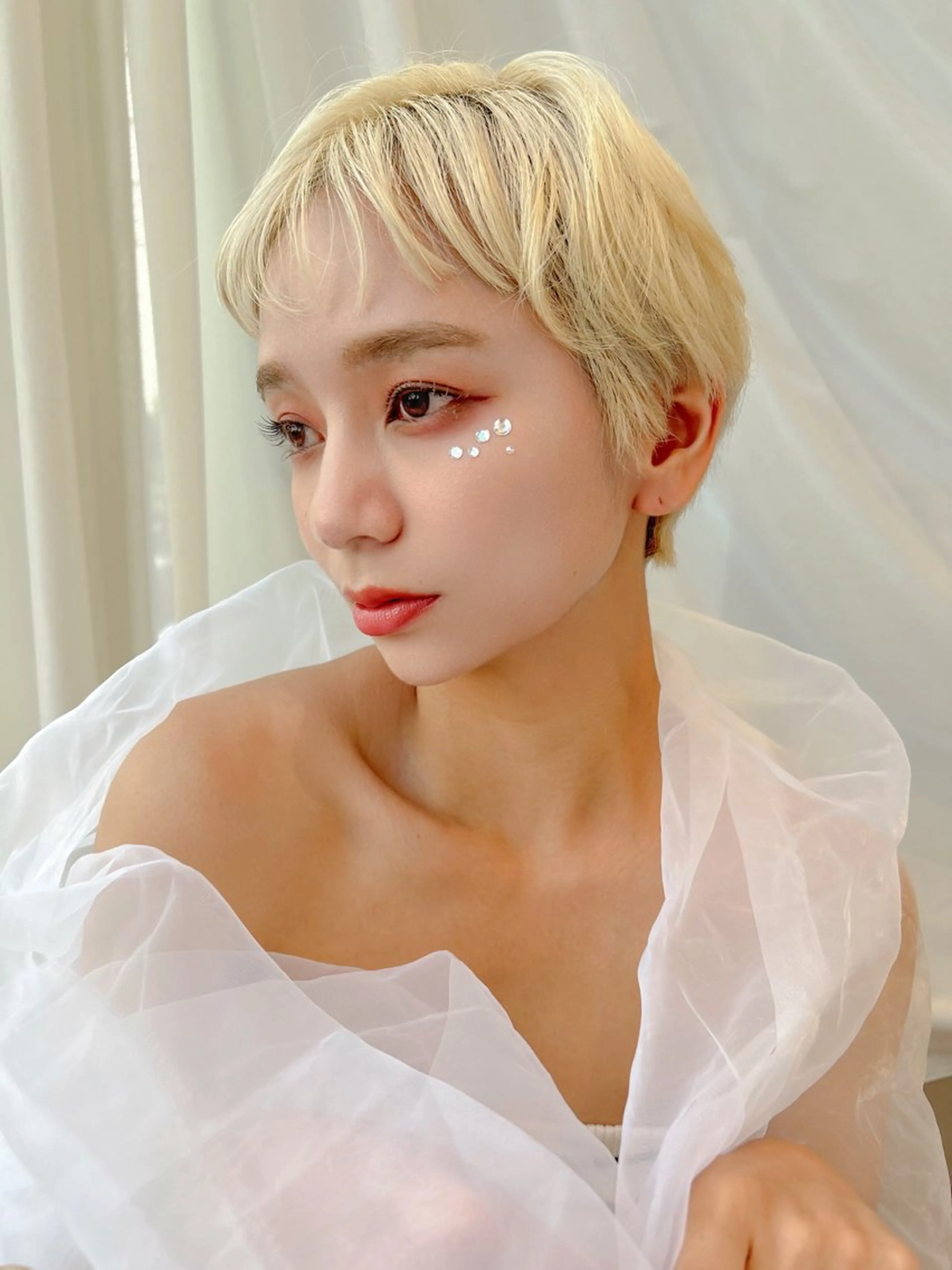 ショート ハンサムショート ボブ ショートヘア 解田彩奈/ stylistのヘアスタイル