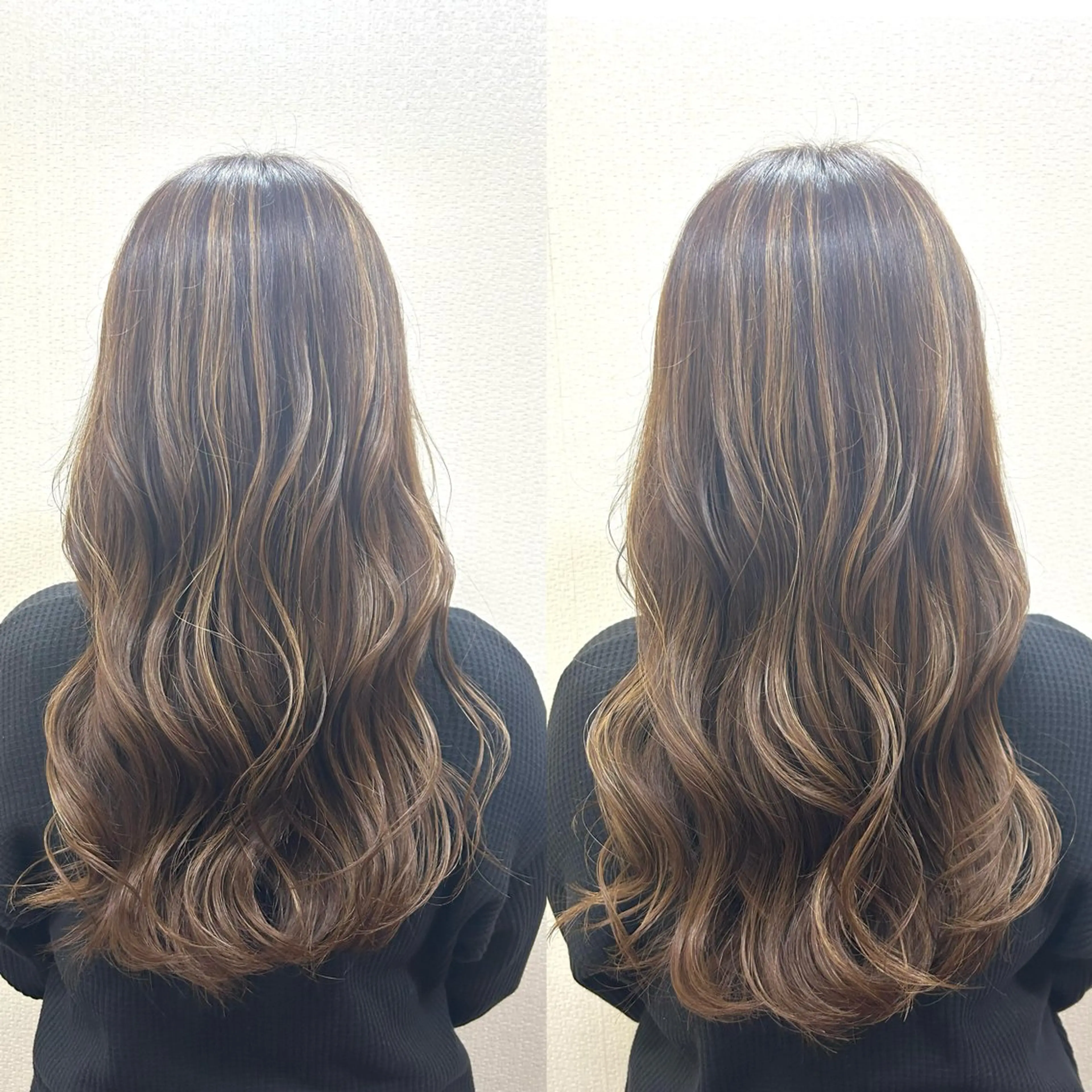 ロング ロング レイヤーカット✂️ 若葉のヘアスタイル