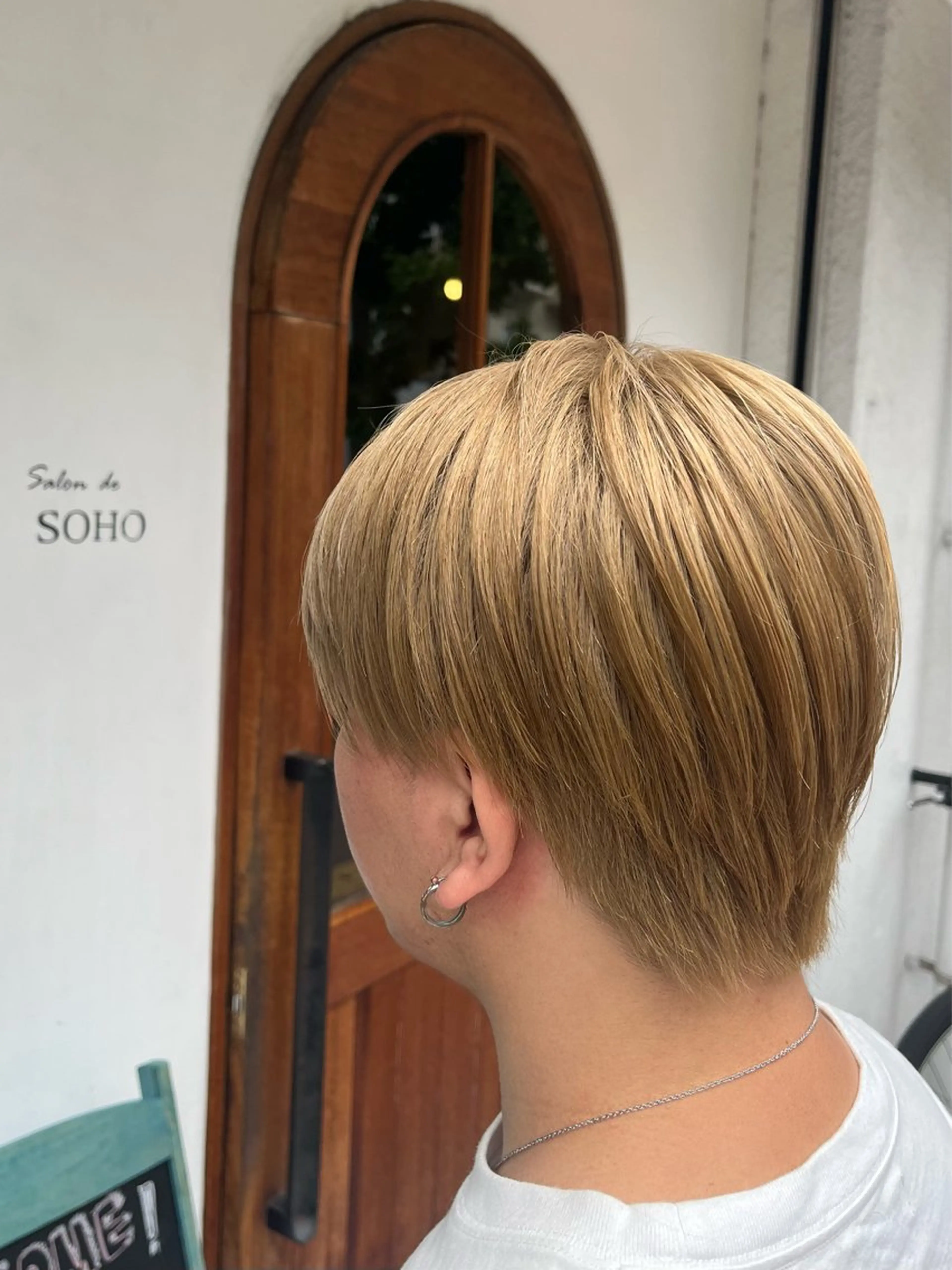 メンズ メンズブリーチ カット さとう ちほみ🐼のヘアスタイル