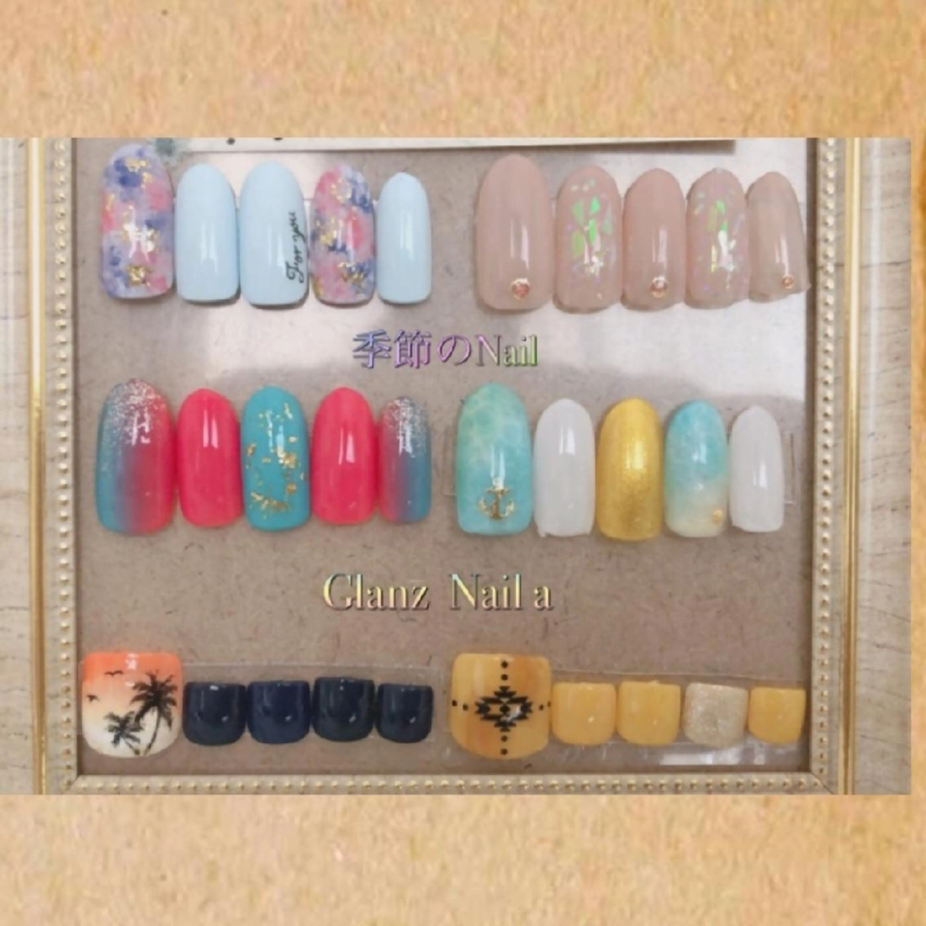 ネイル Glanz  Nail aのネイルデザイン