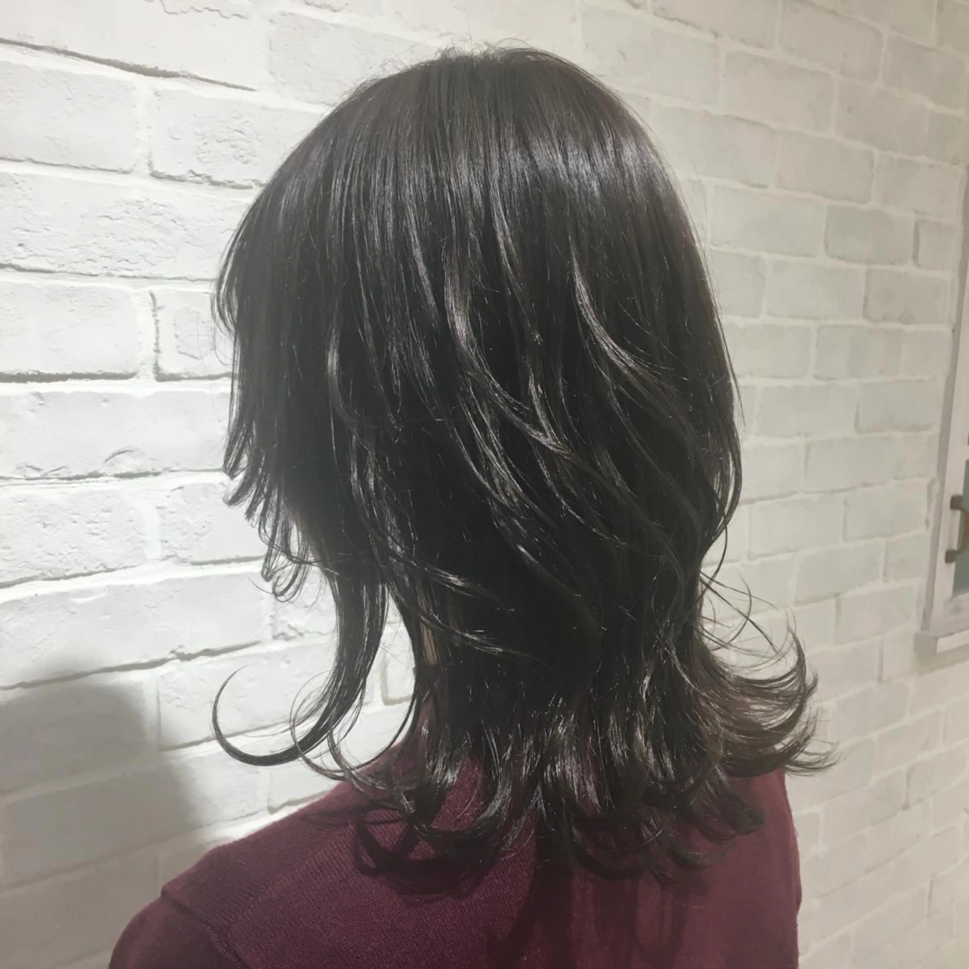 セミロング カラー ブリーチ ダブルカラー TELA  HAIR幕張本郷店所属・TELA幕張本郷店 Namikaのヘアスタイル