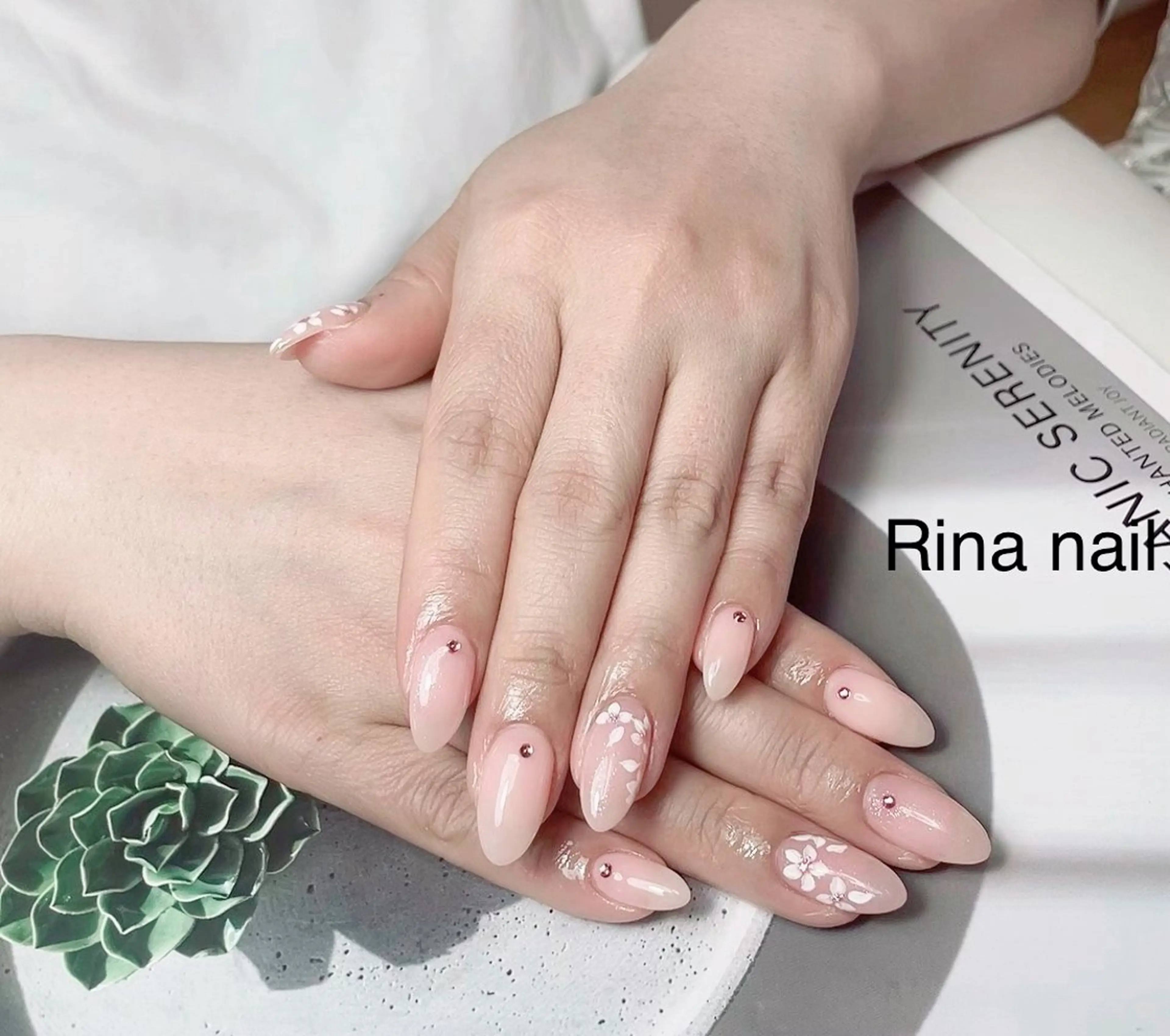 ネイル ハンドネイル リナネイルサロン 松戸八柱所属・リナ ネイルサロンのネイルデザイン