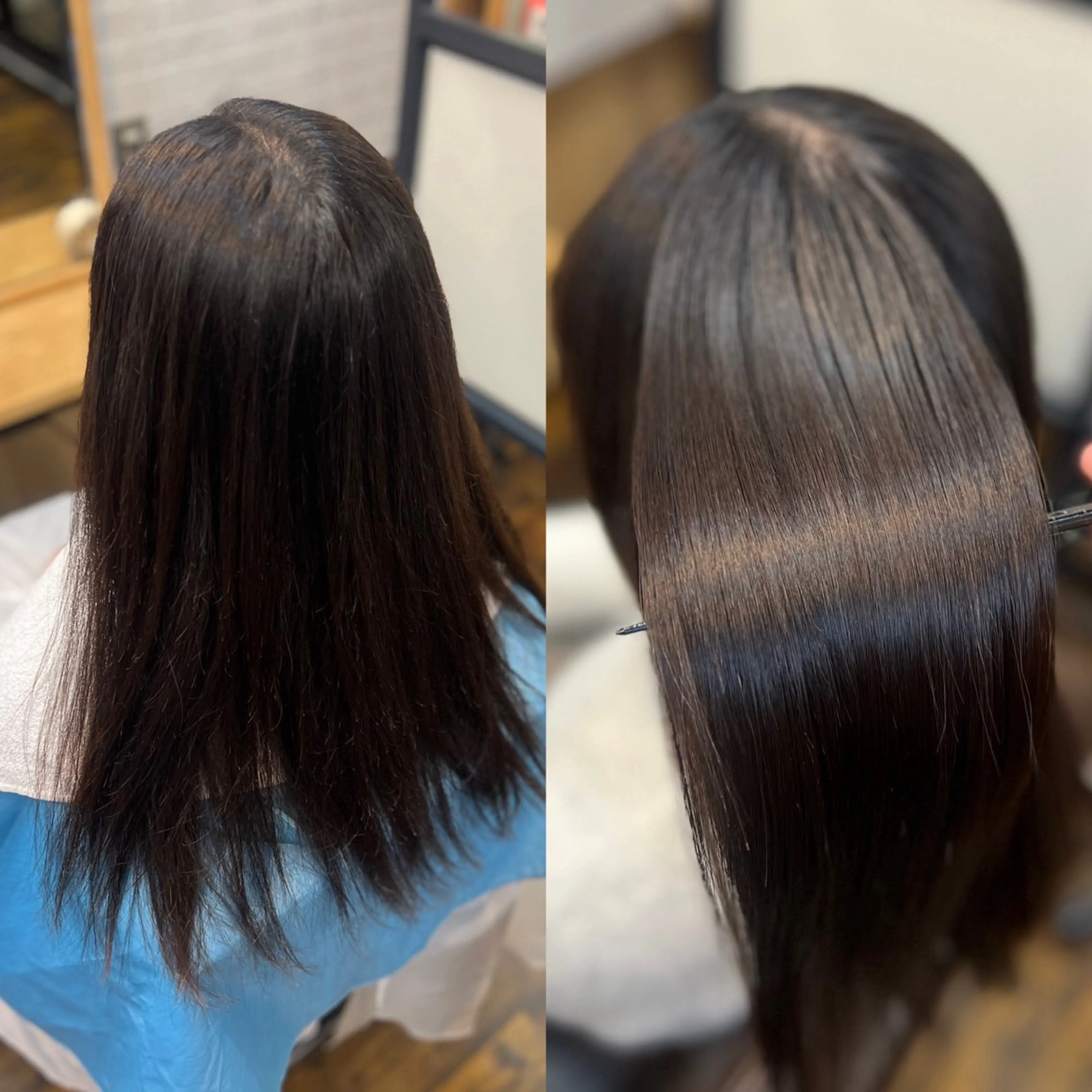 セミロング Salowin銀座suite店所属・美髪縮毛矯正/髪質 改善カラー/寺倉海人のヘアスタイル