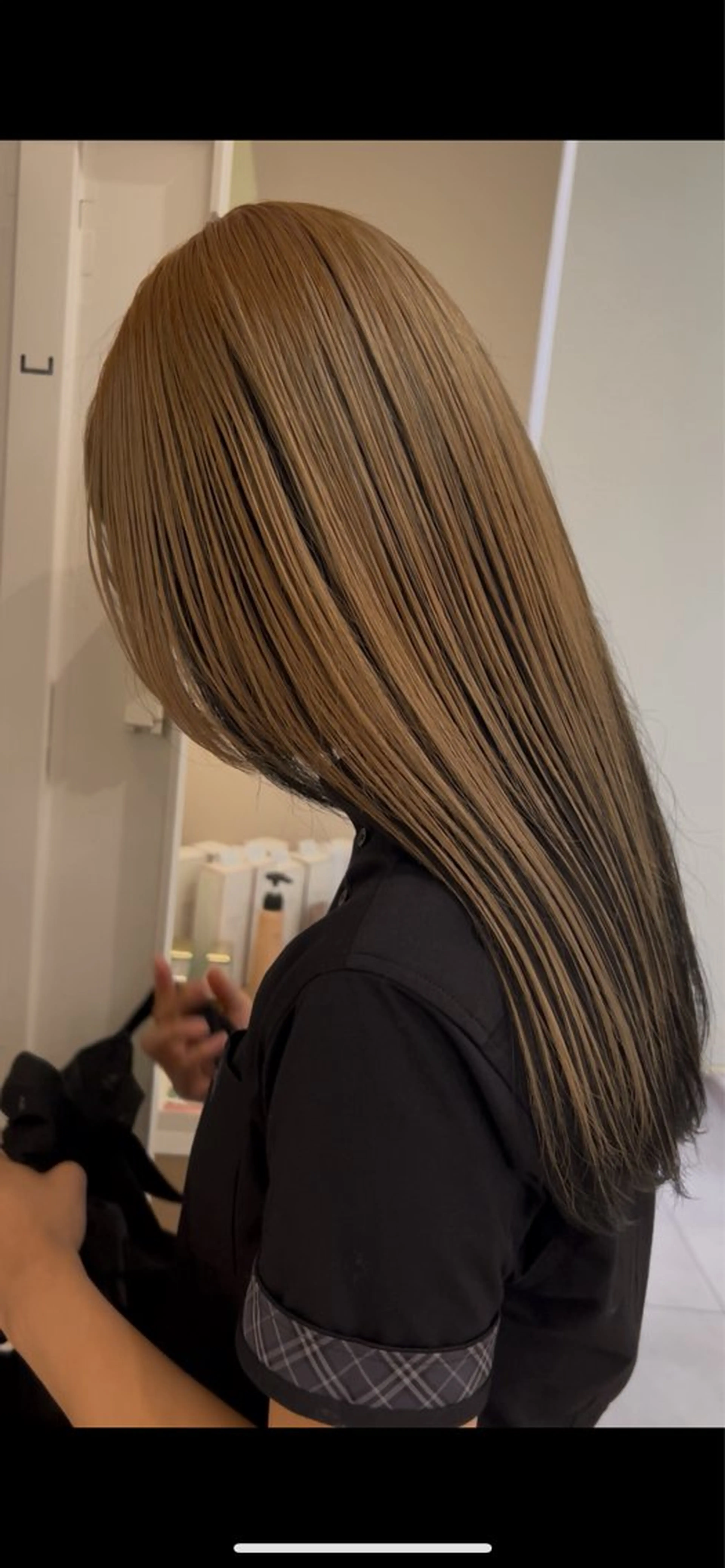 ロング カット ヘアカラー ａｉｋａ🐩 /艶カラー/レイヤーのヘアスタイル