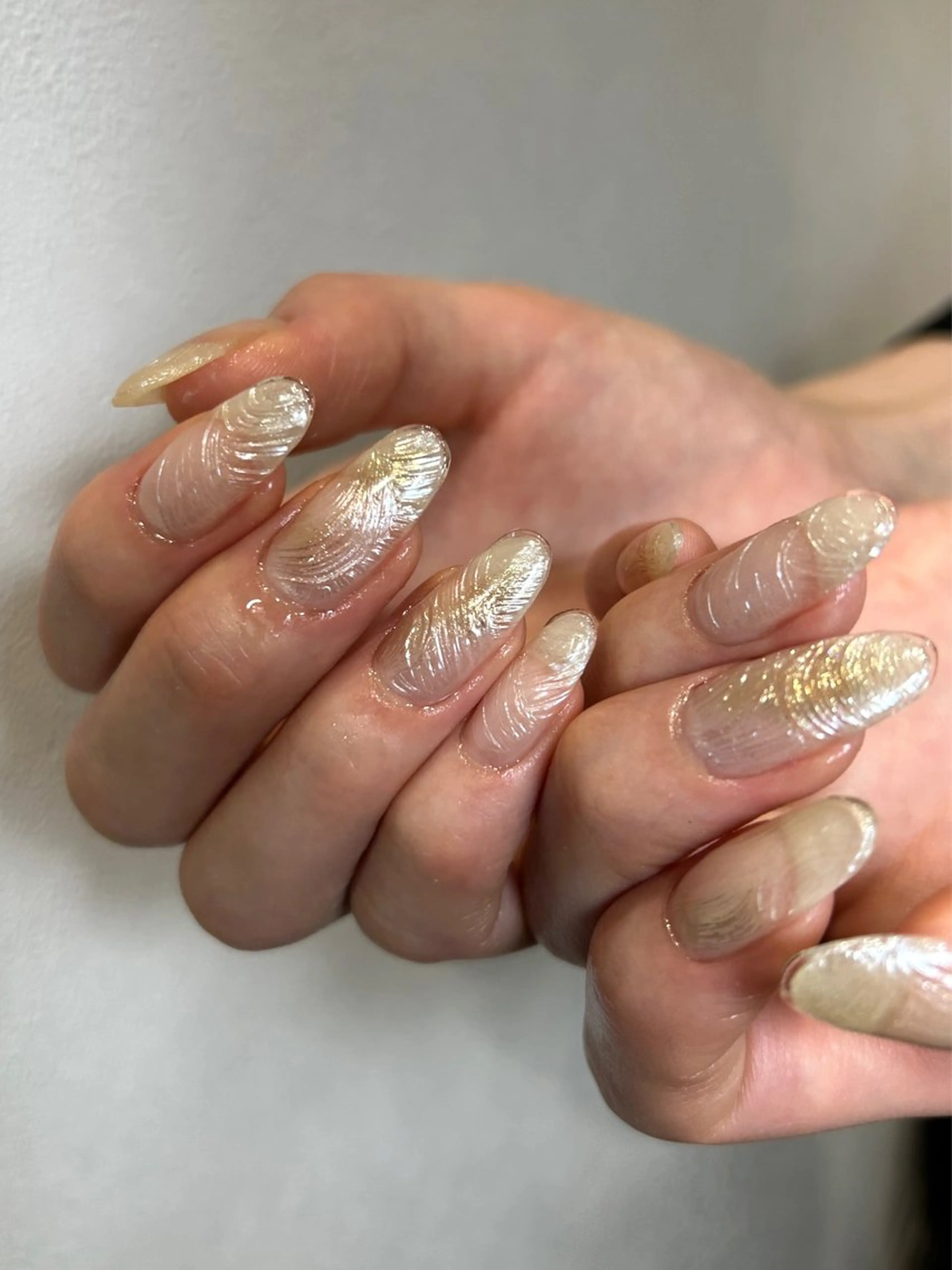 ネイル ハンドネイル NINEnami ニュアンスネイルのネイルデザイン