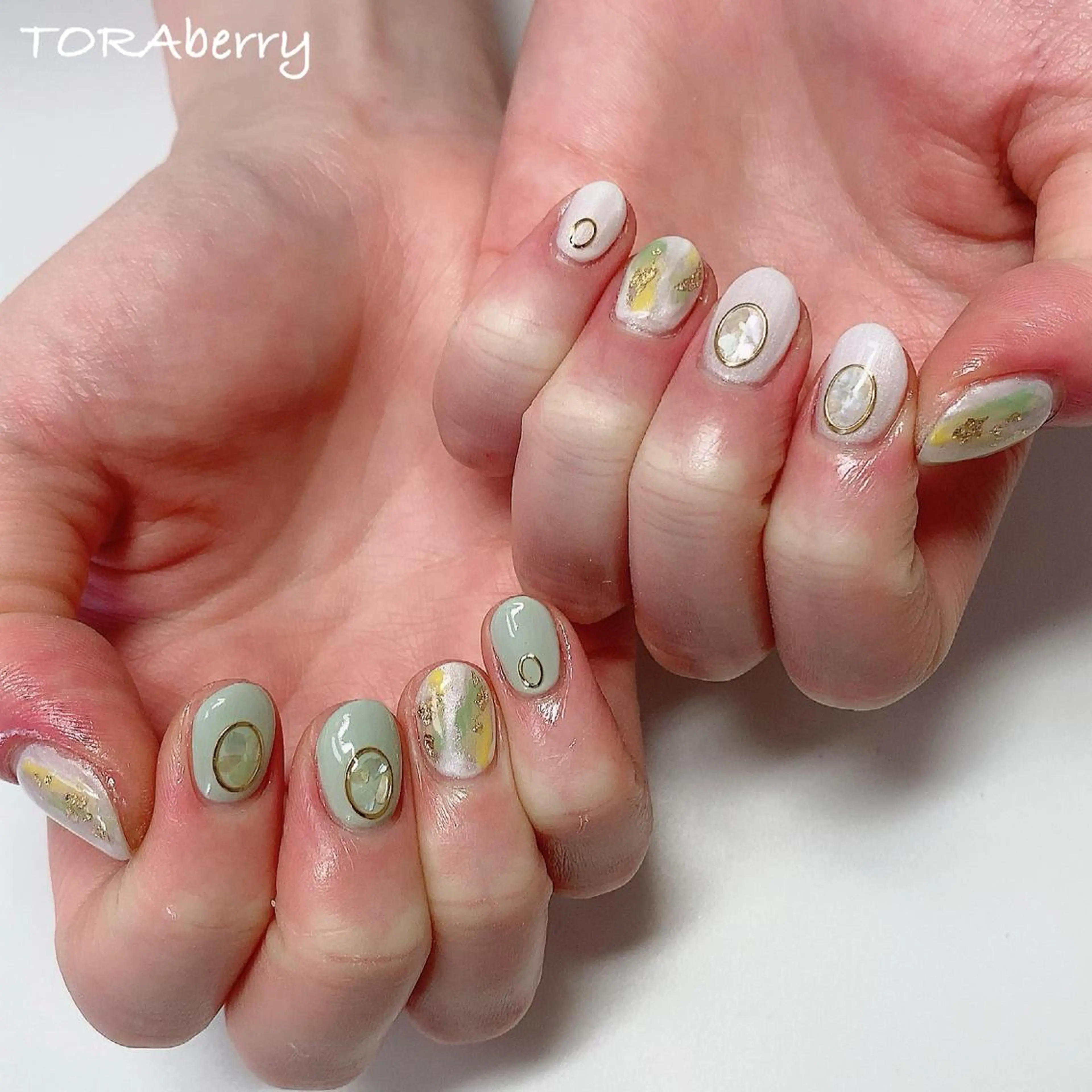 ネイル ワンカラーネイル ハンドネイル ネイリスト なつみのネイルデザイン