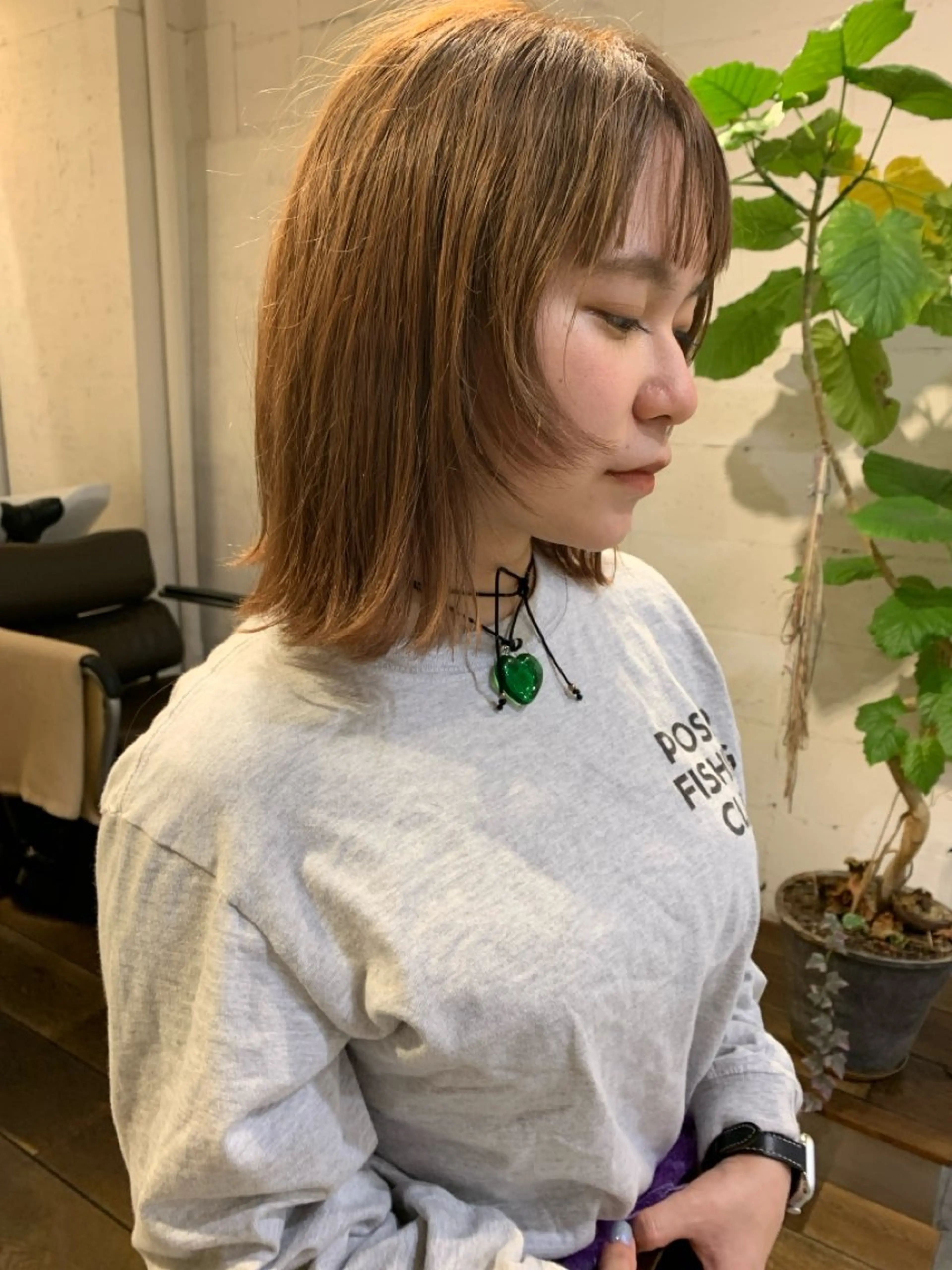 ミディアム 【takk】 ナカヤママサヨシのヘアスタイル