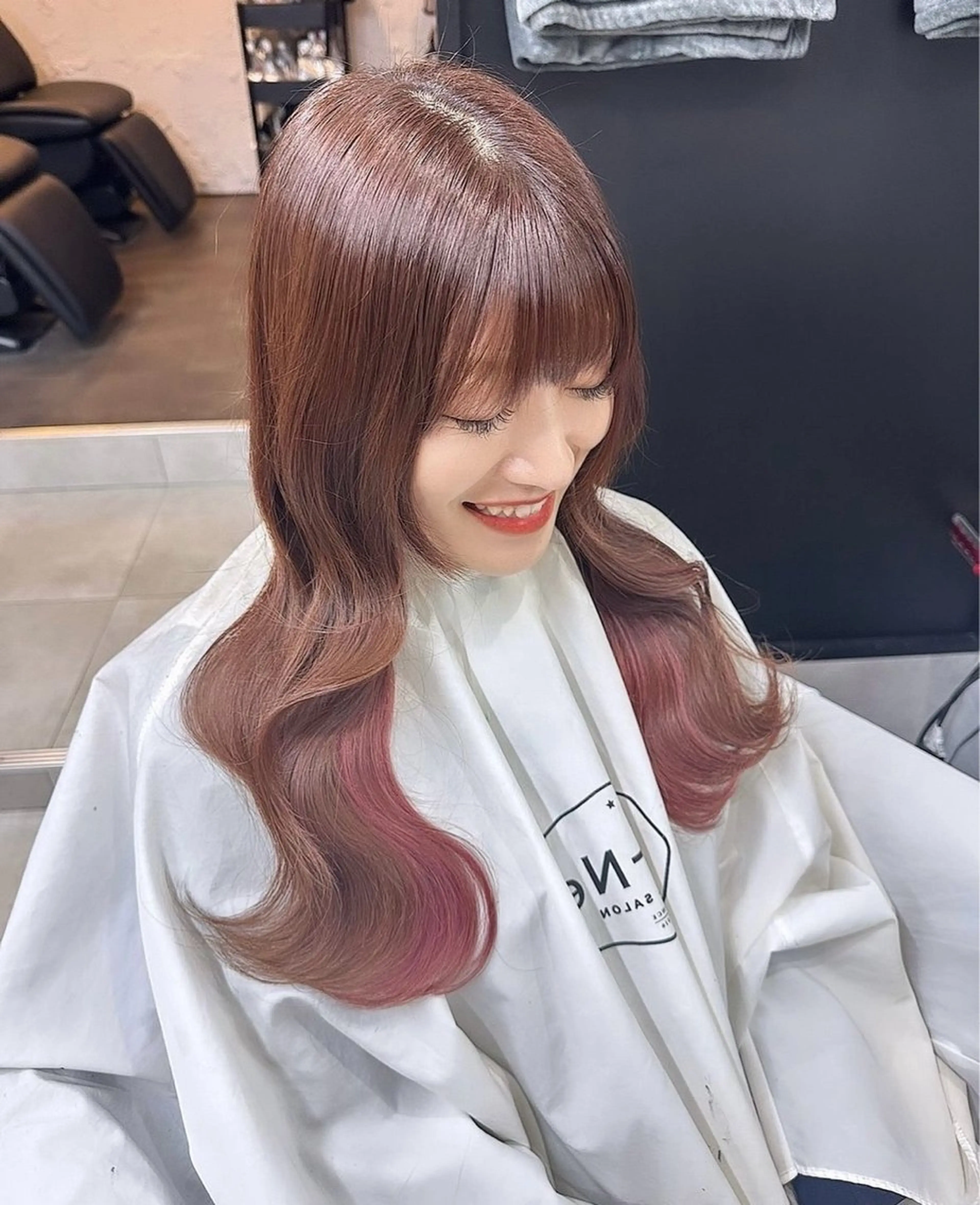 ロング エクステ 【原宿プルエクステ】 NANAMIのヘアスタイル