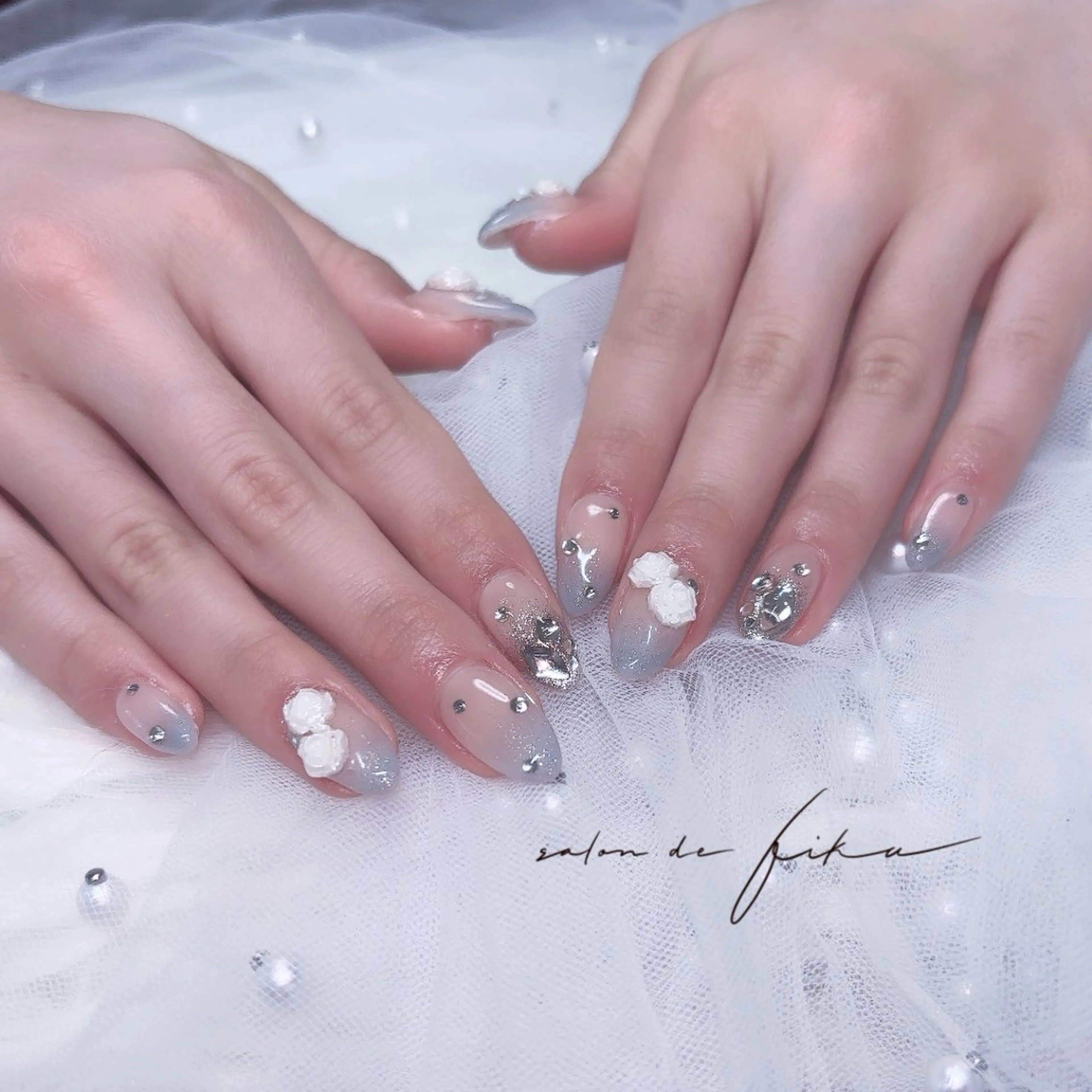 ネイル 春ネイル ハンドネイル ayano 【パラジェル取扱店】のネイルデザイン