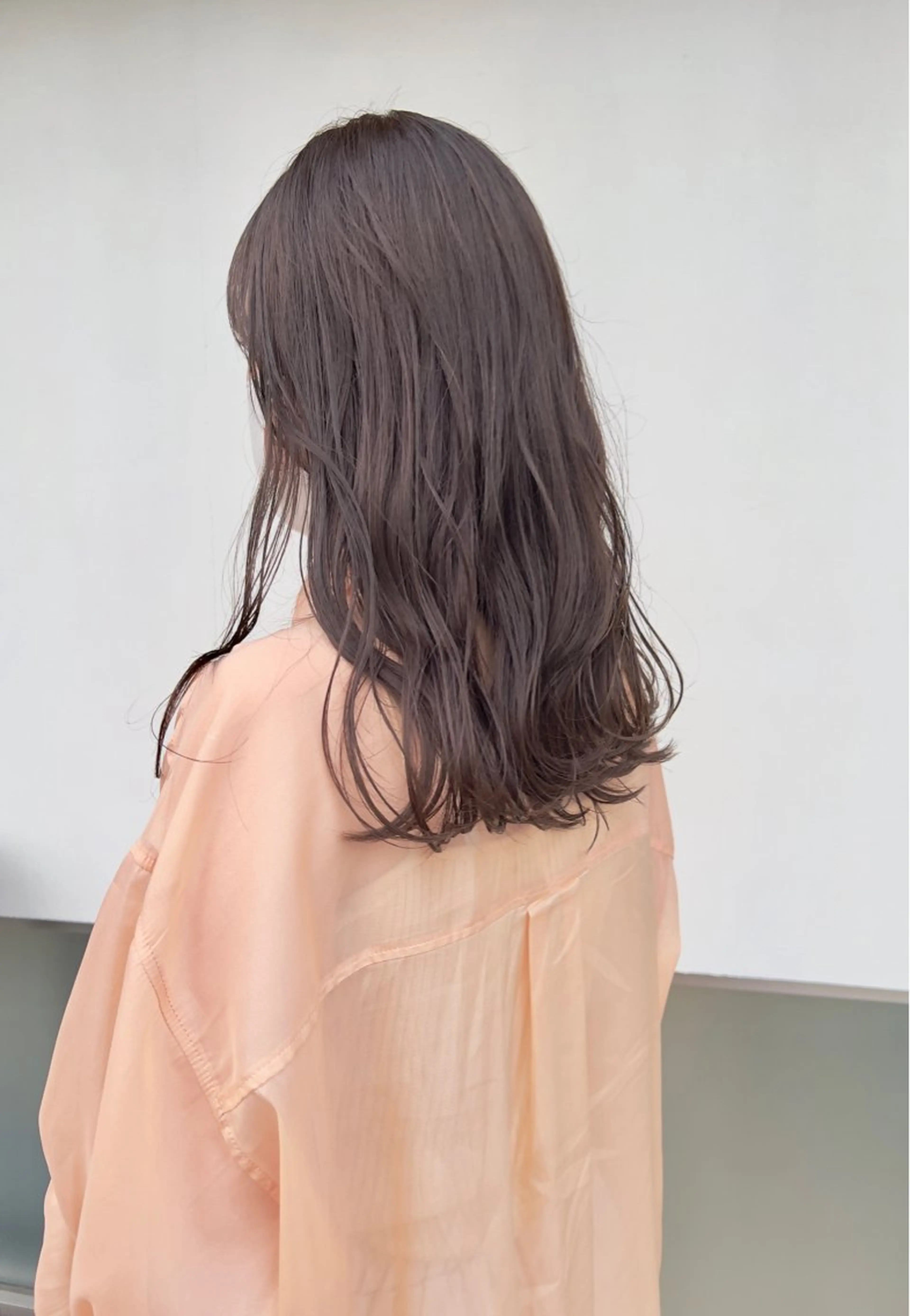 セミロング カラー AIconic nagoya所属・縮毛矯正/ レイヤー/ミディアムのヘアスタイル