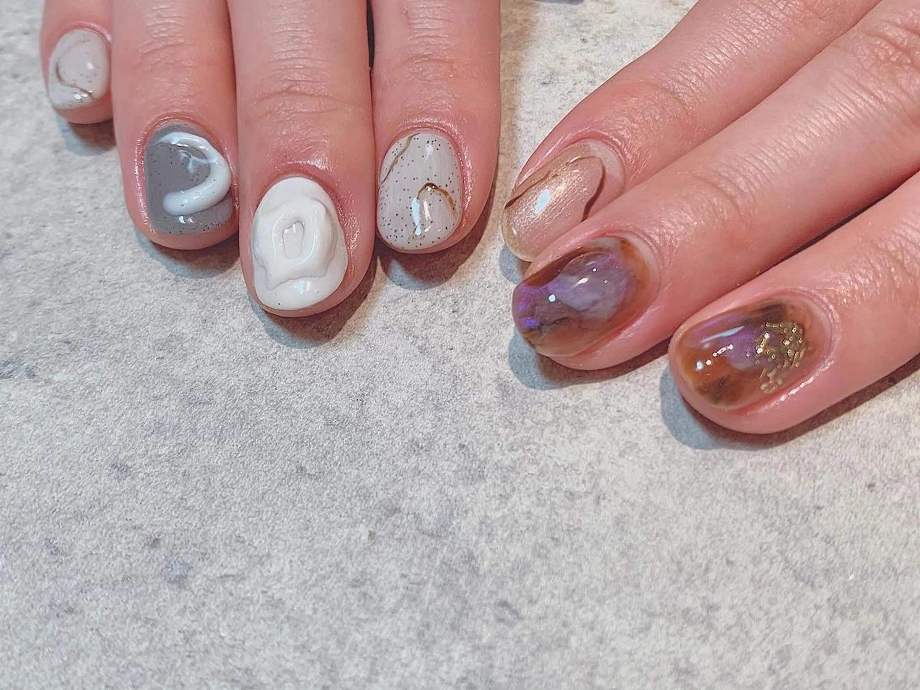 ネイル ハンドネイル LUKE所属・もとまつ さちこのネイルデザイン