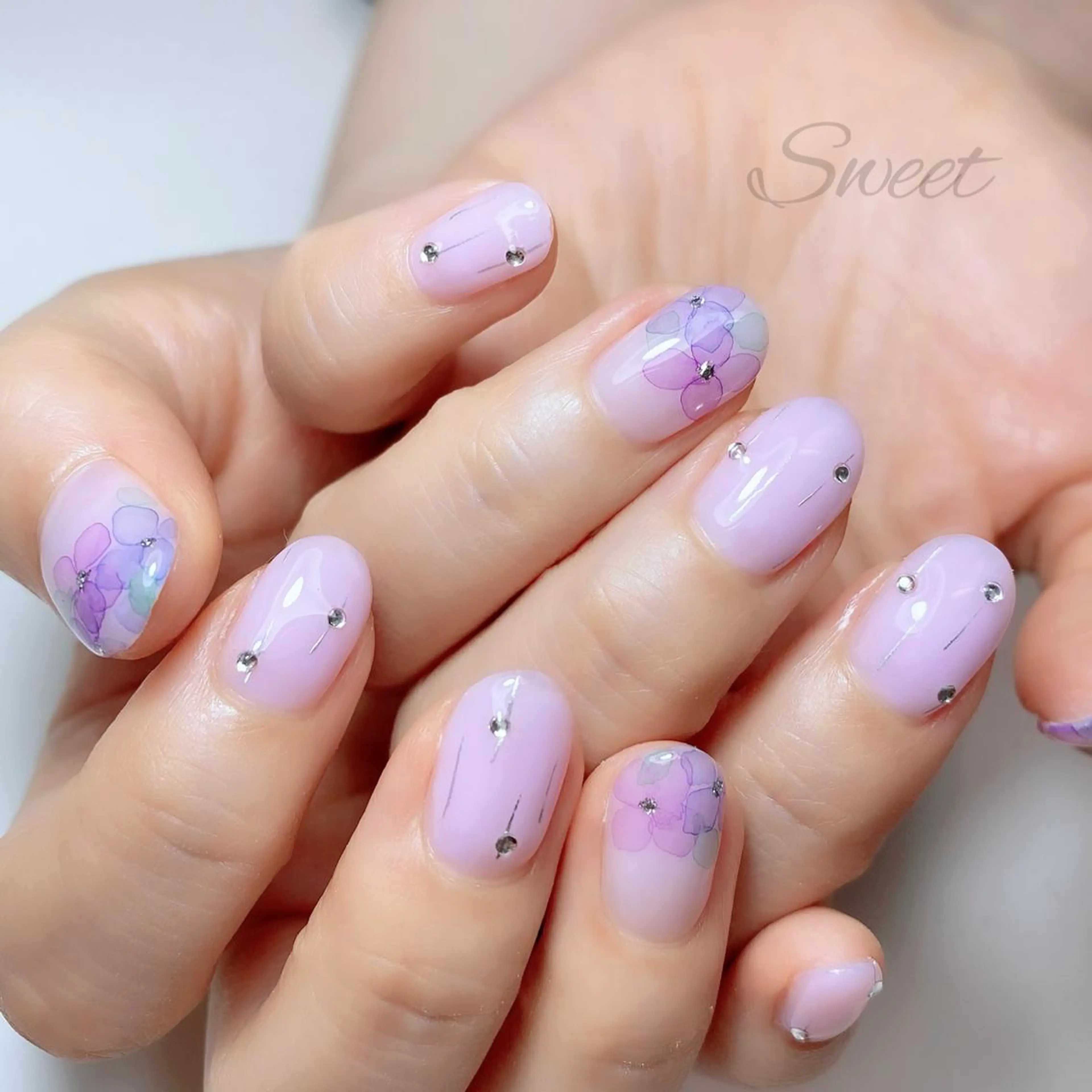 ネイル sweet 仲野陽子のネイルデザイン