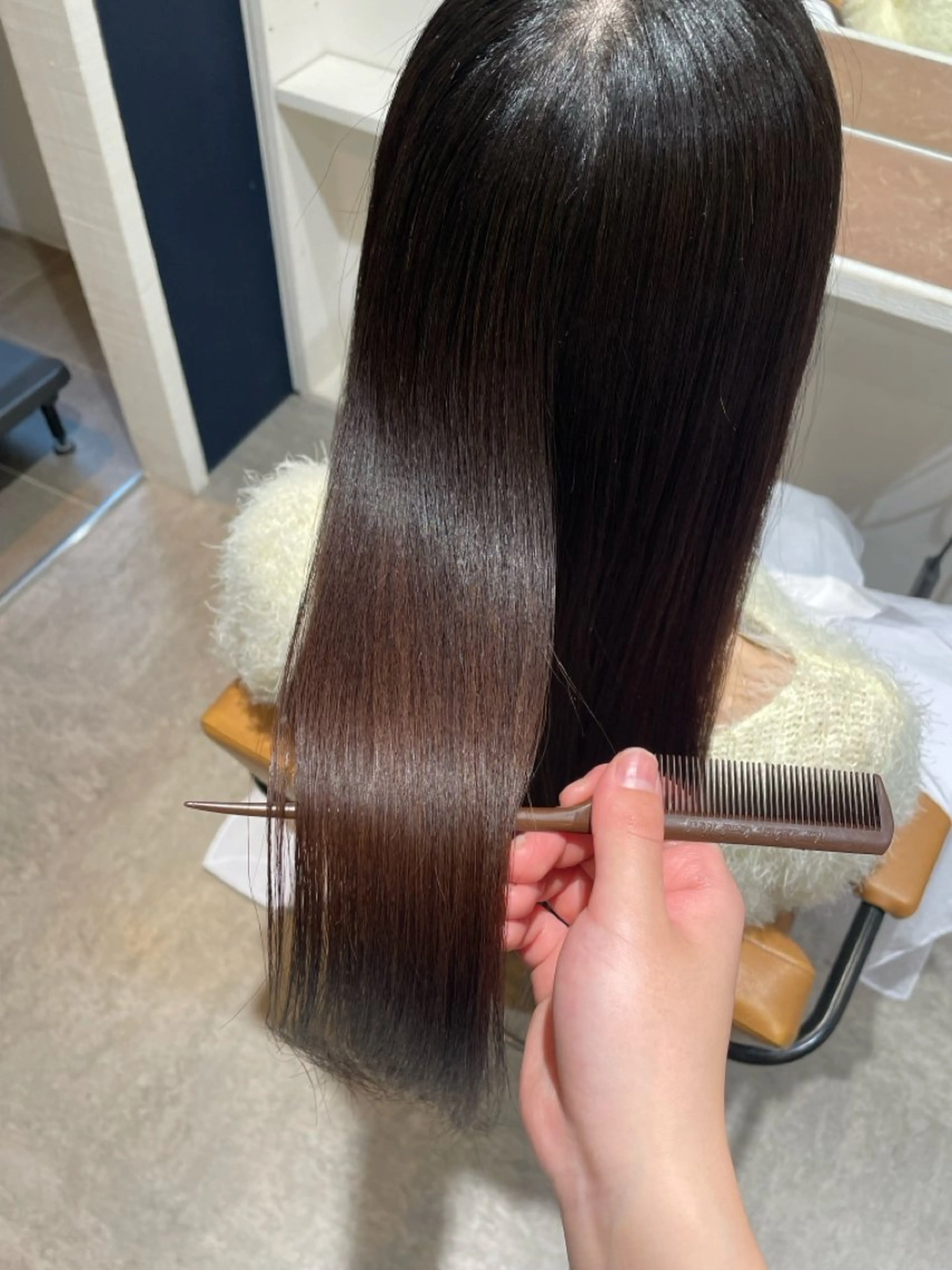 🌼前髪カット+✨内部＋外部補修の『6step』オーダーメイドトリートメント🫧 【髪質改善ケア】の写真