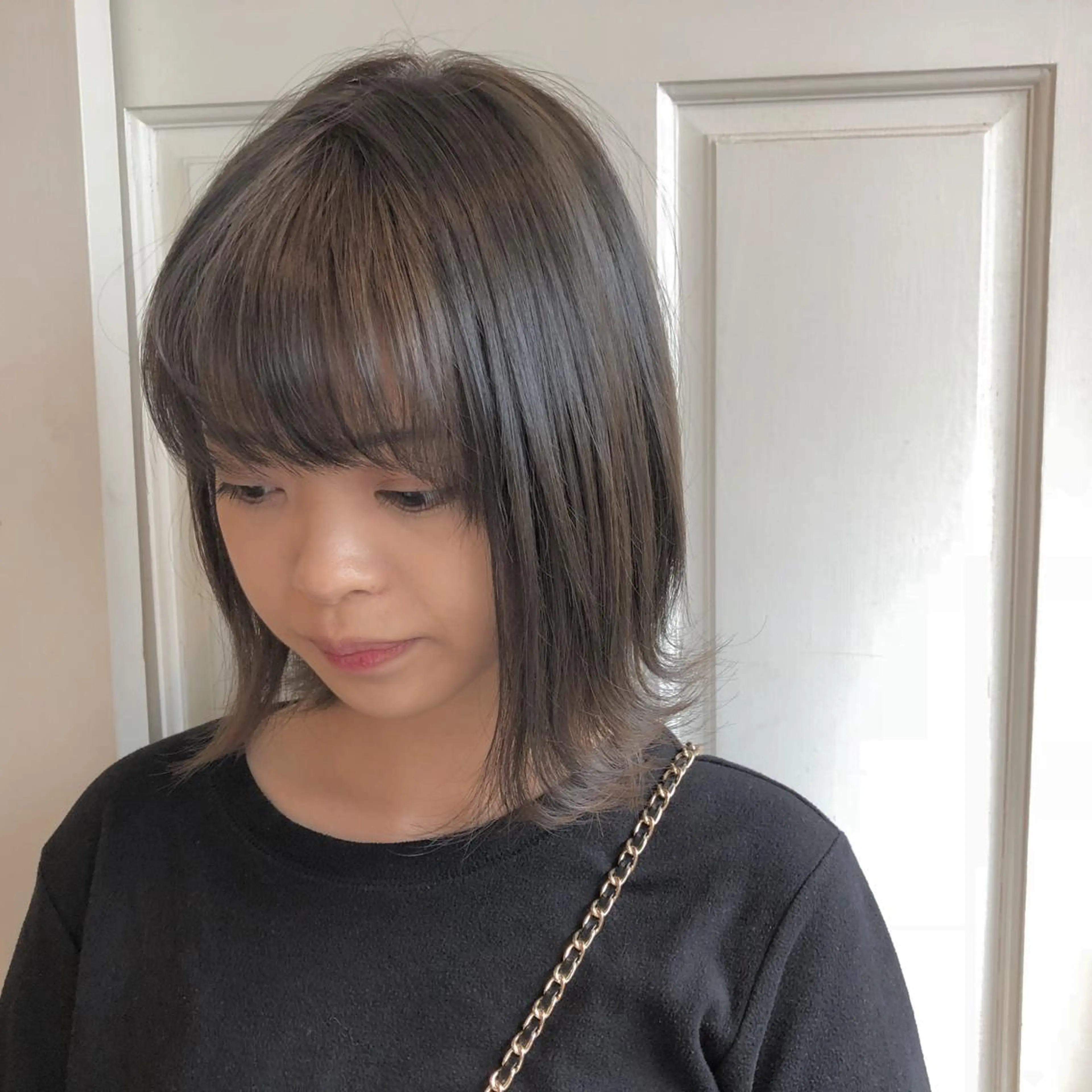 ミディアム 🌸ハイトーン 新田 廉 🌸のヘアスタイル