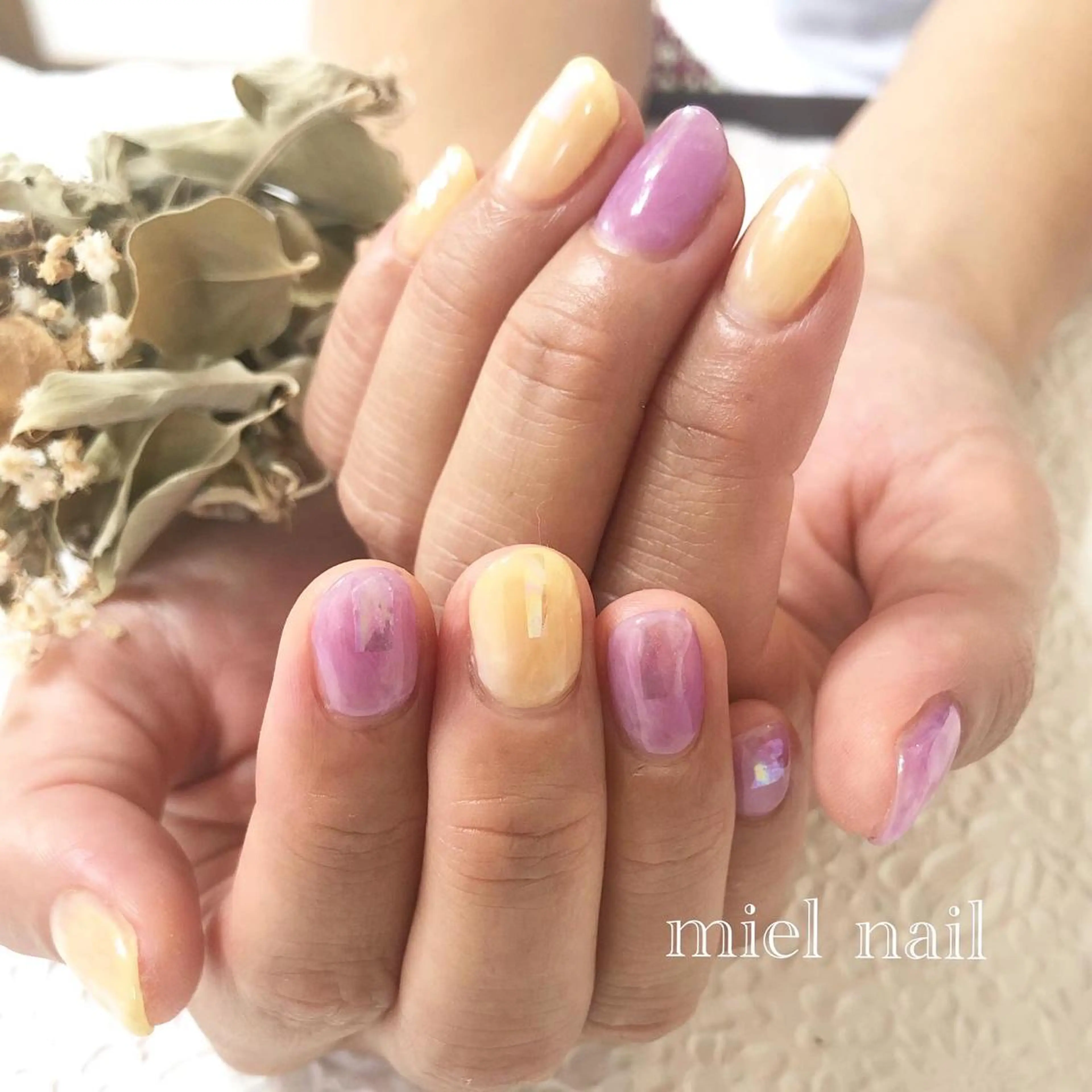 ネイル ハンドネイル miel nailのネイルデザイン
