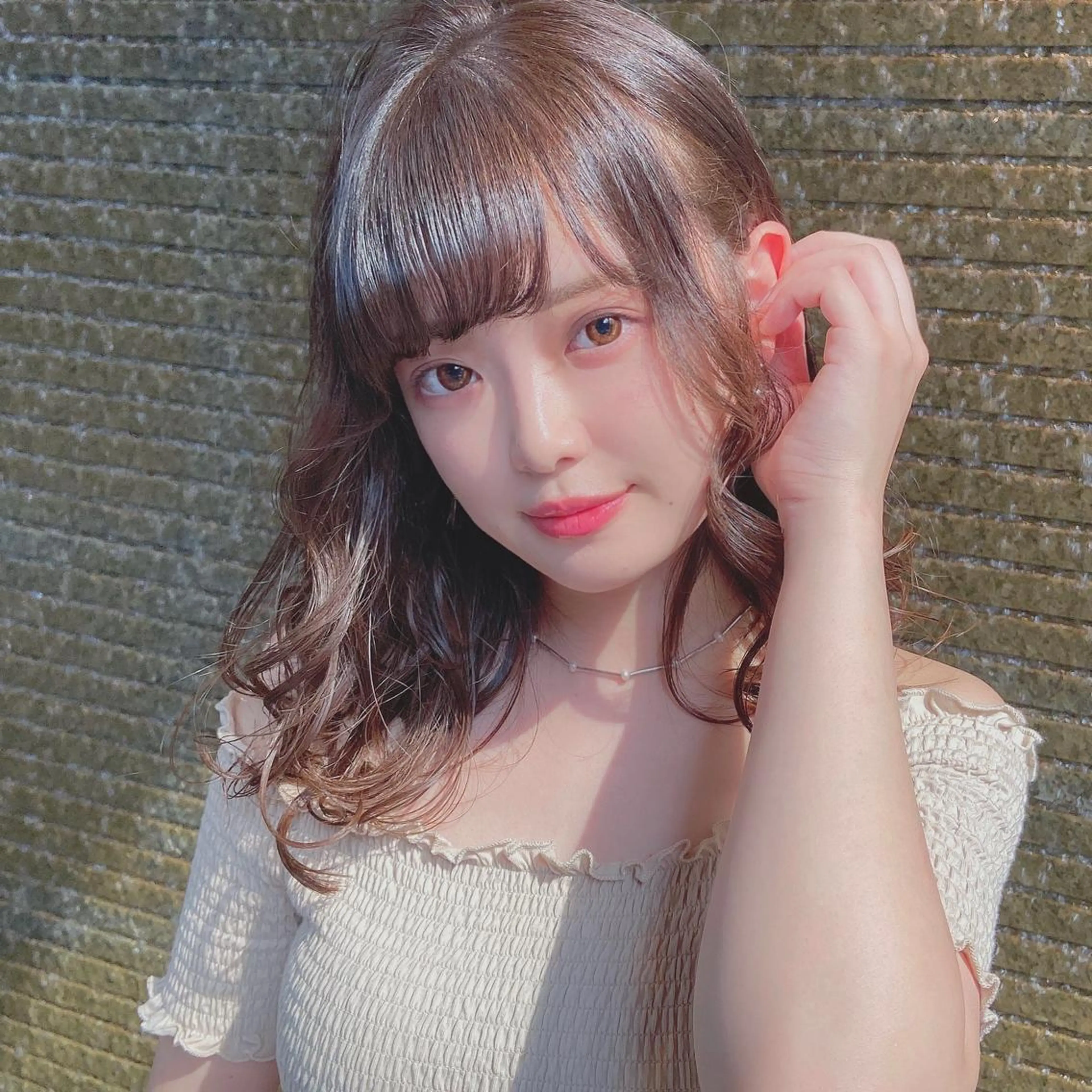 ミディアム 韓国カットパーマ✂︎ Toshiのヘアスタイル