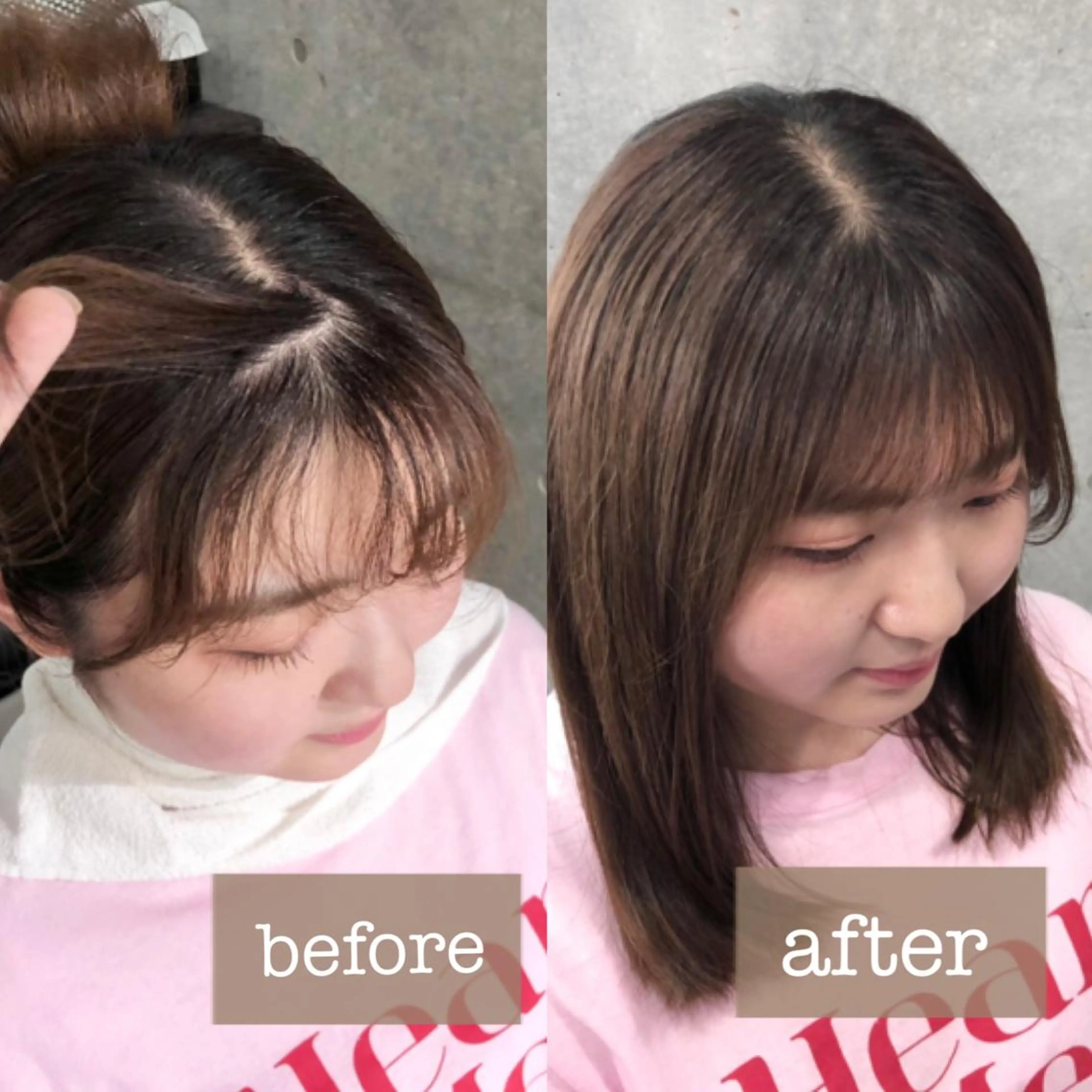 セミロング パーマ セミロングパーマ 縮毛矯正 ストレートパーマ GrandStory SHIBUYA所属・卒業式お呼ばれ🕊️ ヘアセット✴︎ミキのヘアスタイル