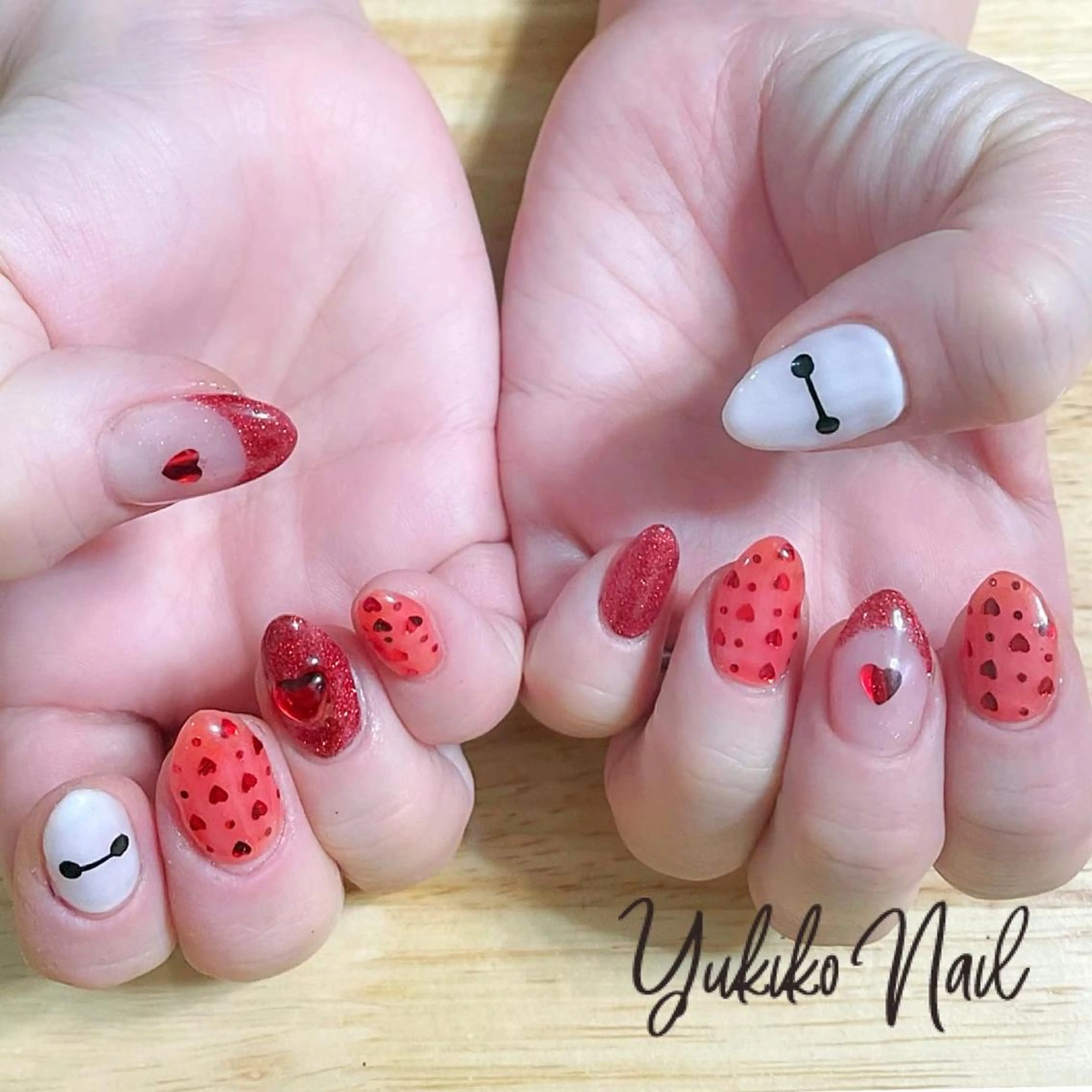 ネイル 持ち込み ハンドネイル ユキコ ネイルのネイルデザイン