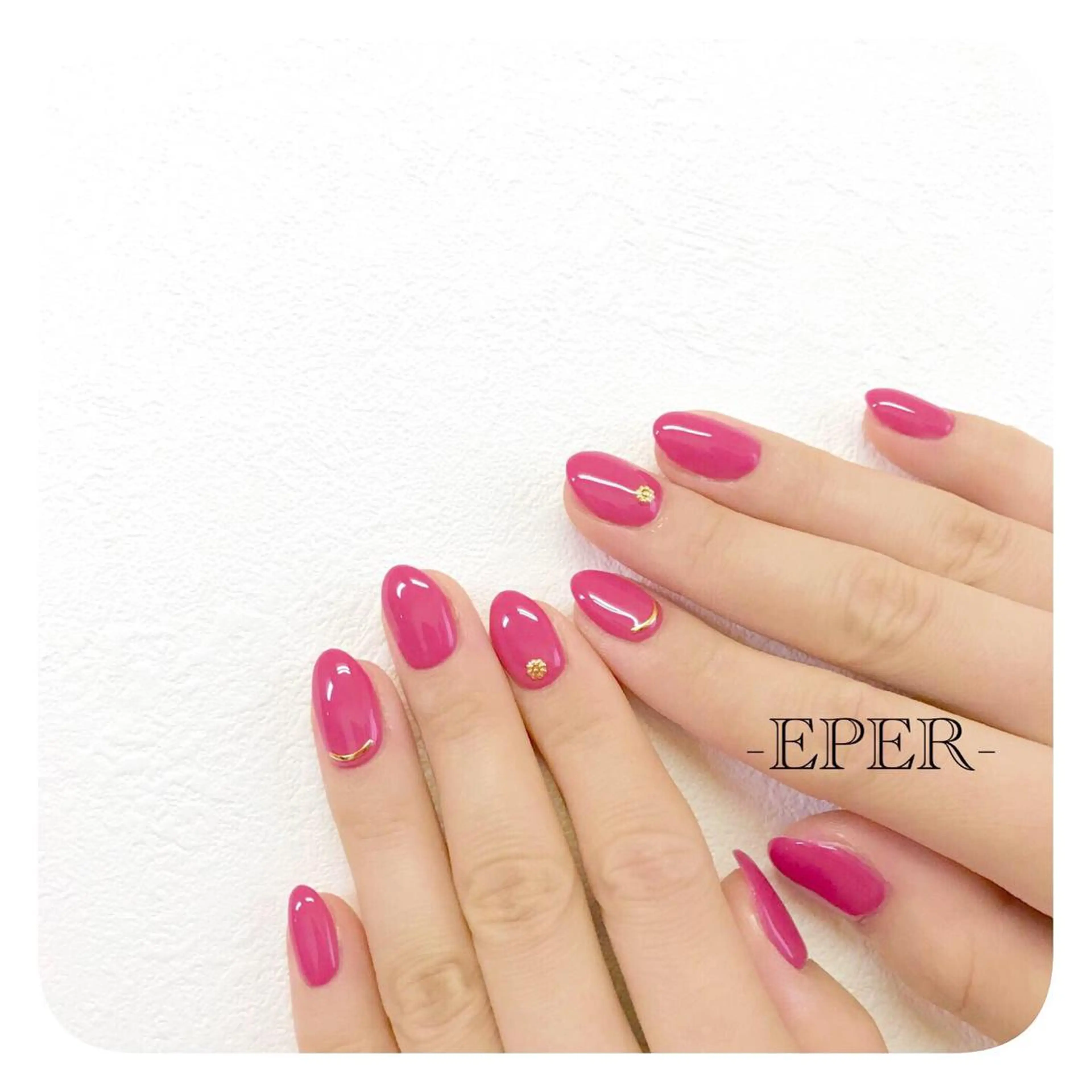 ネイル シンプルネイル ネイルサロン -EPER-エペルのネイルデザイン