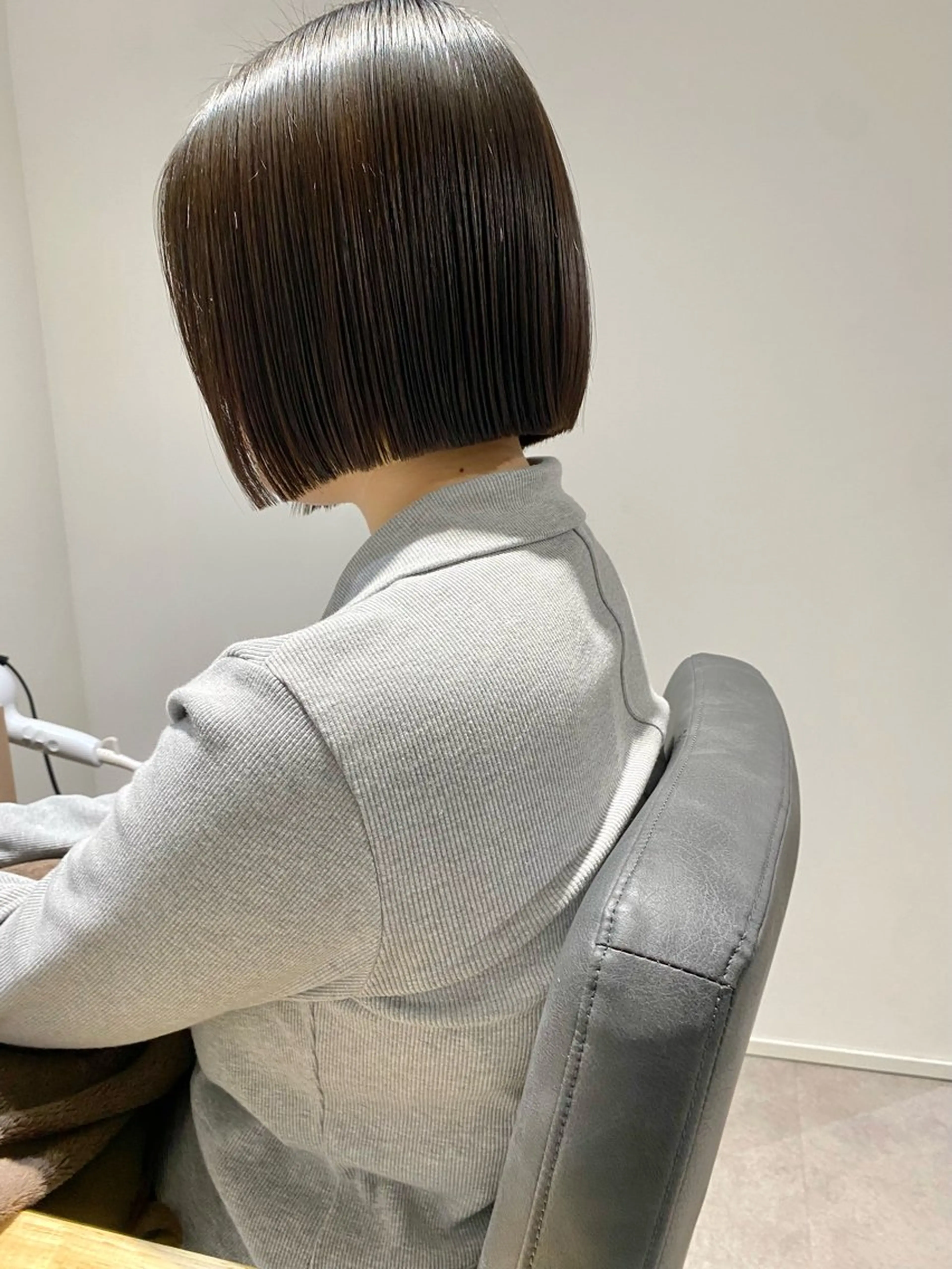 ショート カット 縮毛矯正 トリートメント ZEEN所属・東田 恋のヘアスタイル