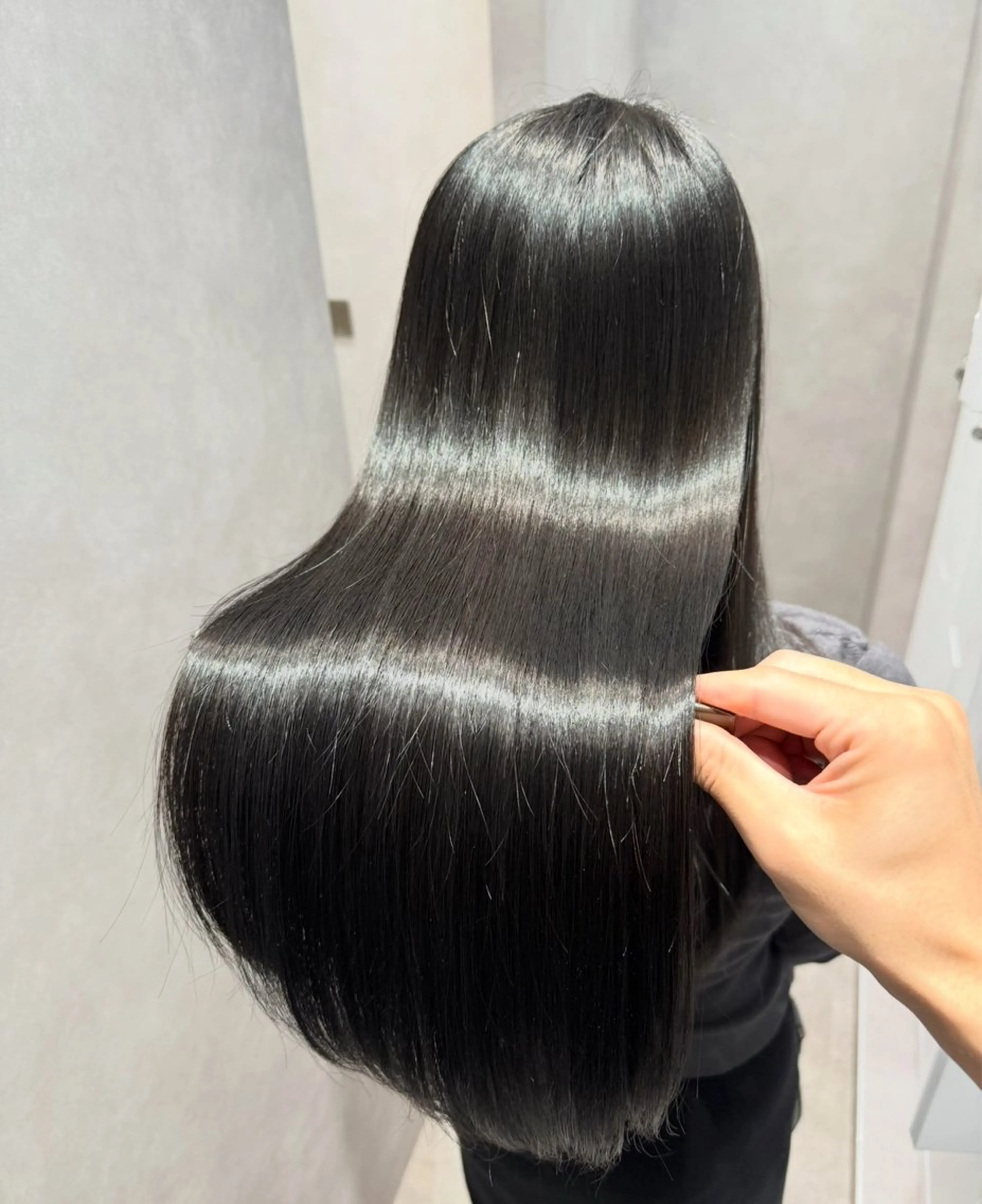 ロング カラー パーマ ストレートパーマ 縮毛矯正 トリートメント salowin新宿East3階所属・艶美髪/髪質改善 /縮毛矯正/木元渓太のヘアスタイル