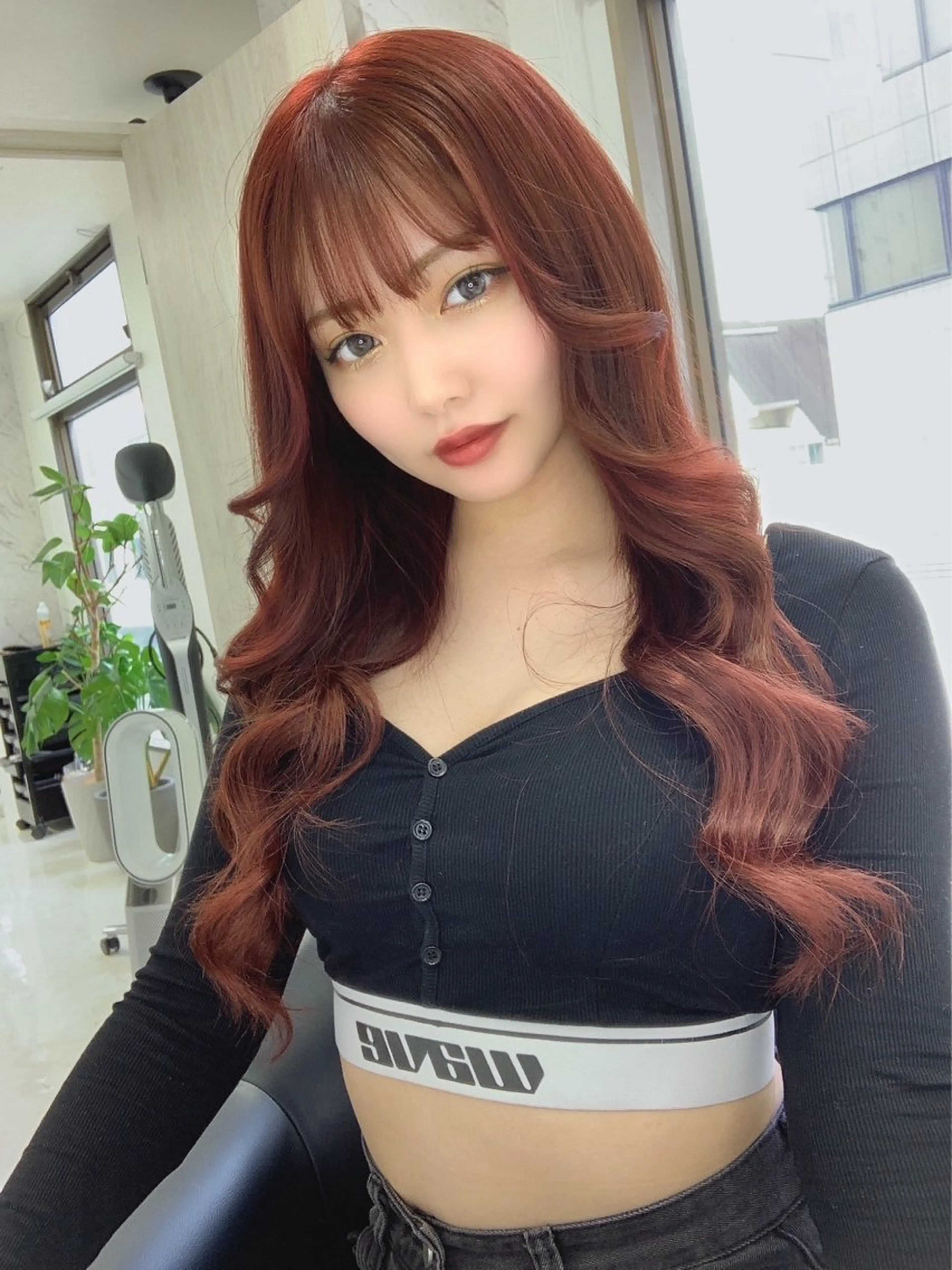 ✂️馴染ませカット+シールエクステ+ワンカラー❤️‍🔥✨💇🏻‍♀️の写真