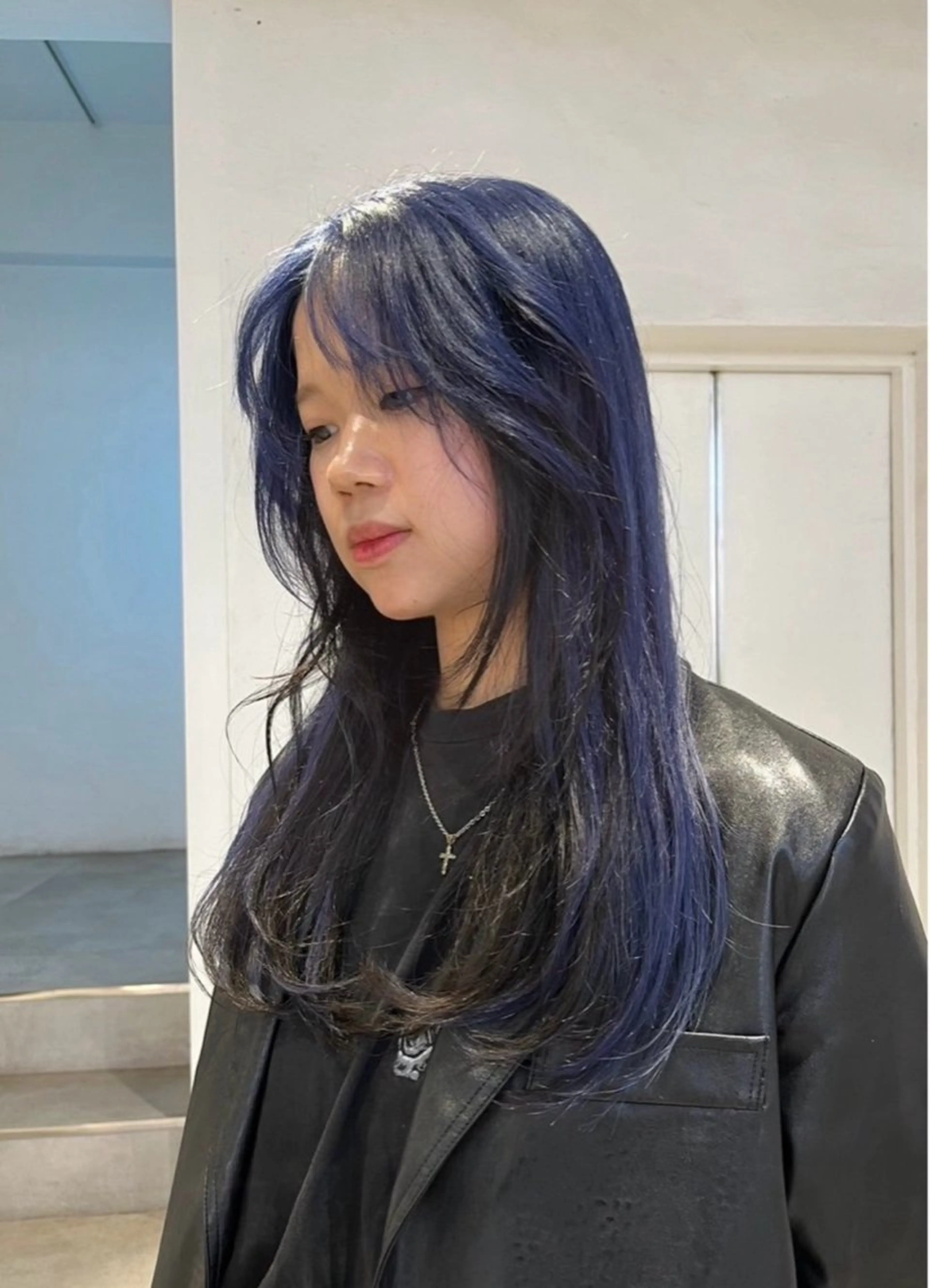 ロング カラー ヘアカラー ハイトーン/パーマ/ メンズ / 櫻本🌐のヘアスタイル