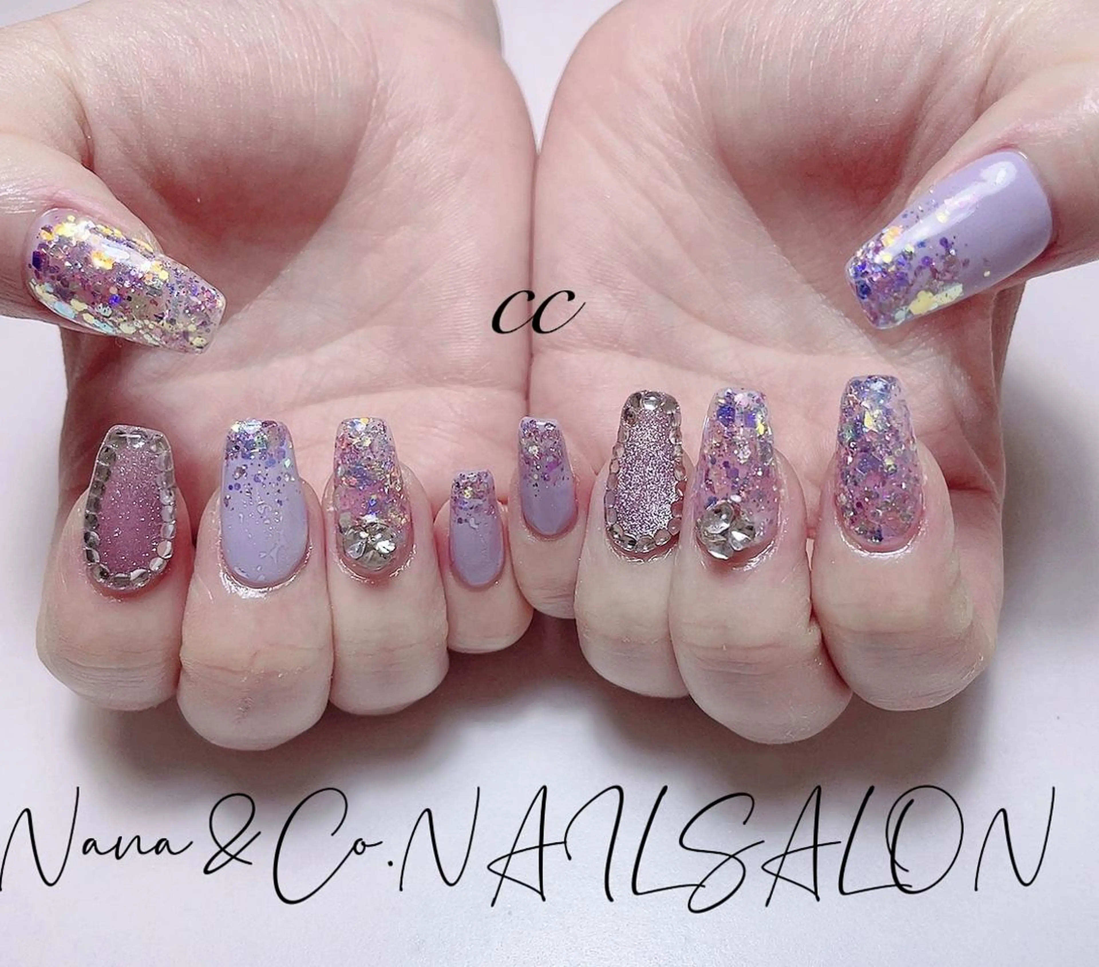 カラー ネイル 持ち込み C C🌼のネイルデザイン