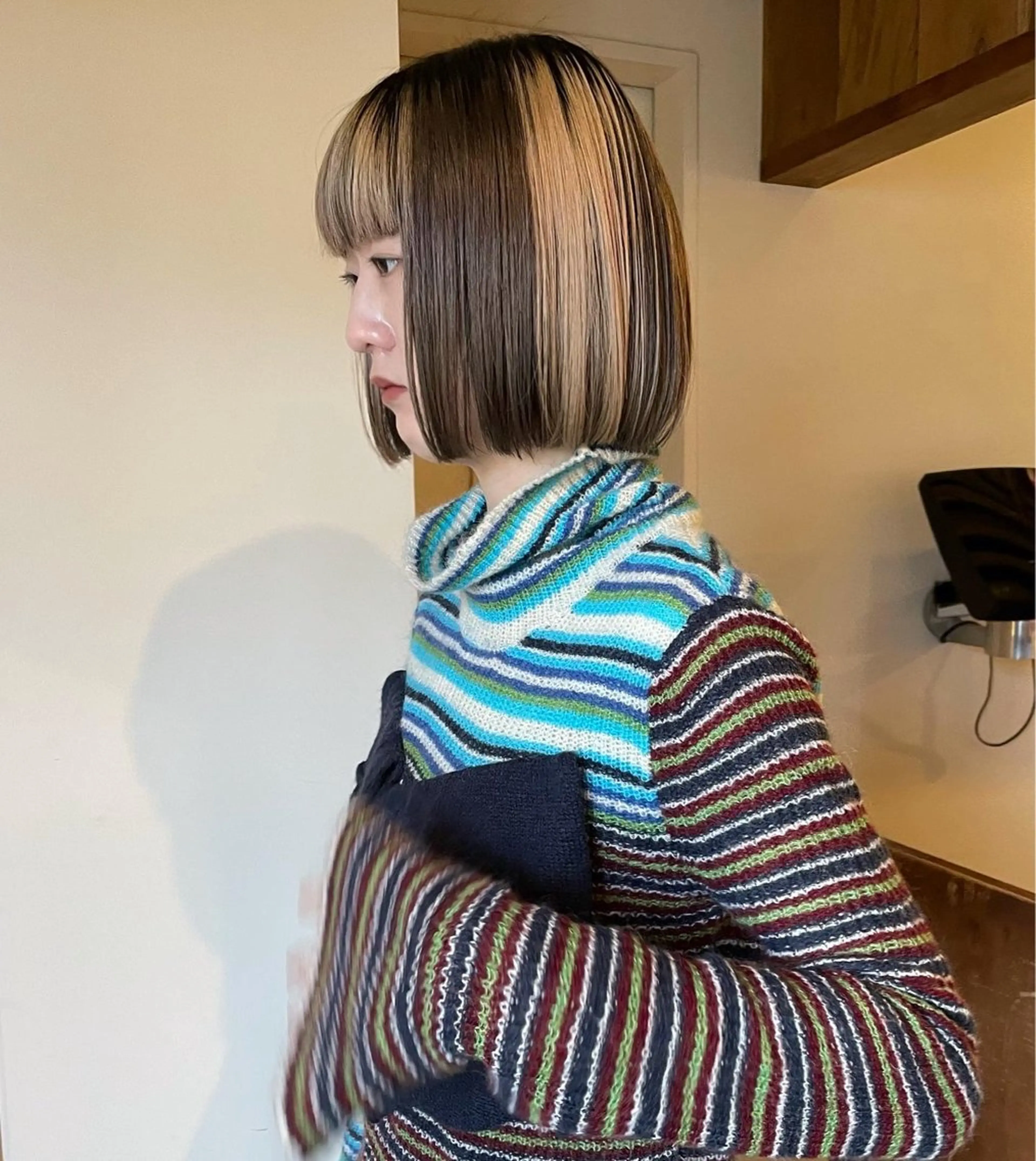 ショート カラー カット ファッションに 溶け込むstyleのヘアスタイル