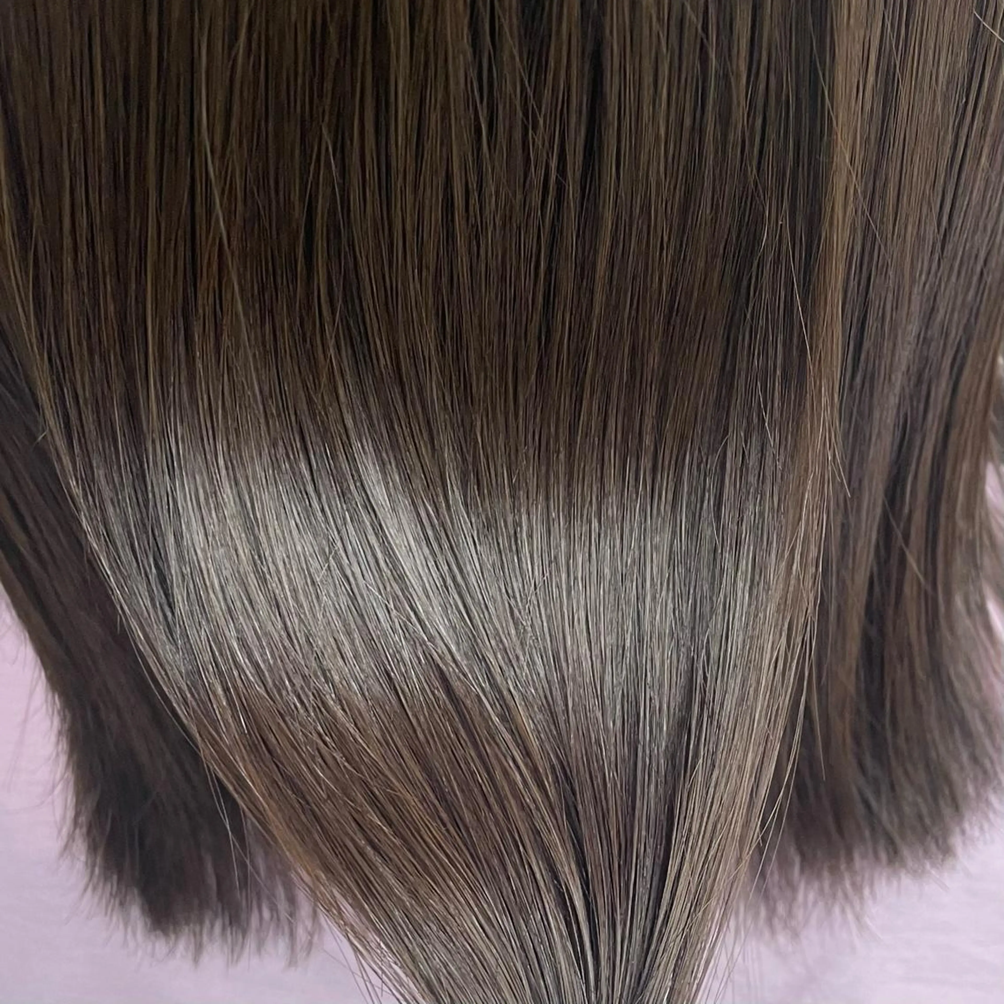 ミディアム カラー パーマ ヘアアレンジ メンズ キッズ ネイル マツエク・マツパ アイブロウ mona/ ストレートスタイル✨のヘアスタイル