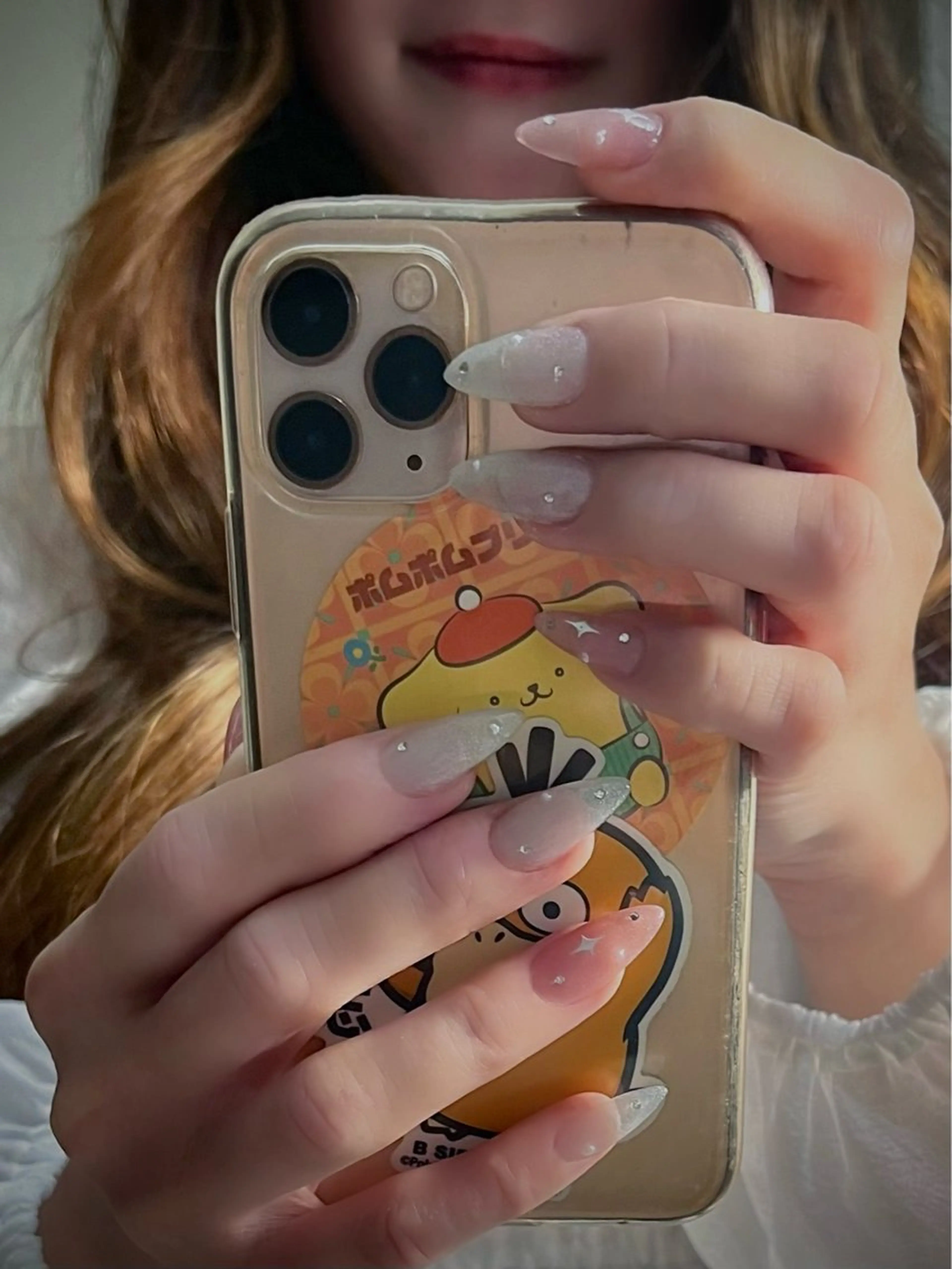 ネイル キラキラネイル マグネットネイル ワンカラーネイル スカルプネイル ワンホンネイル nine.🦋 YUKOのネイルデザイン