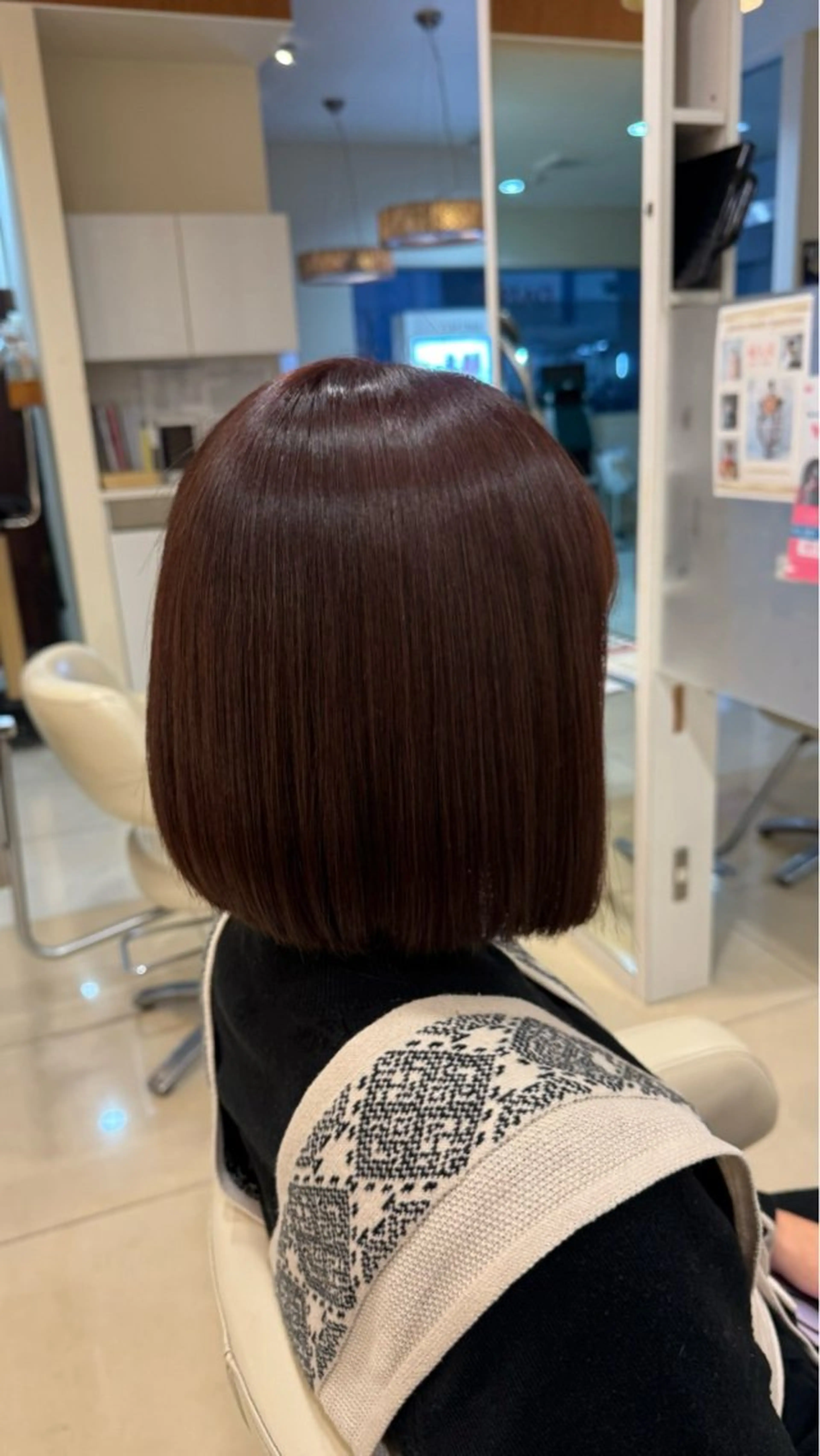 カラー ヘアカラー 長野 愛のヘアスタイル