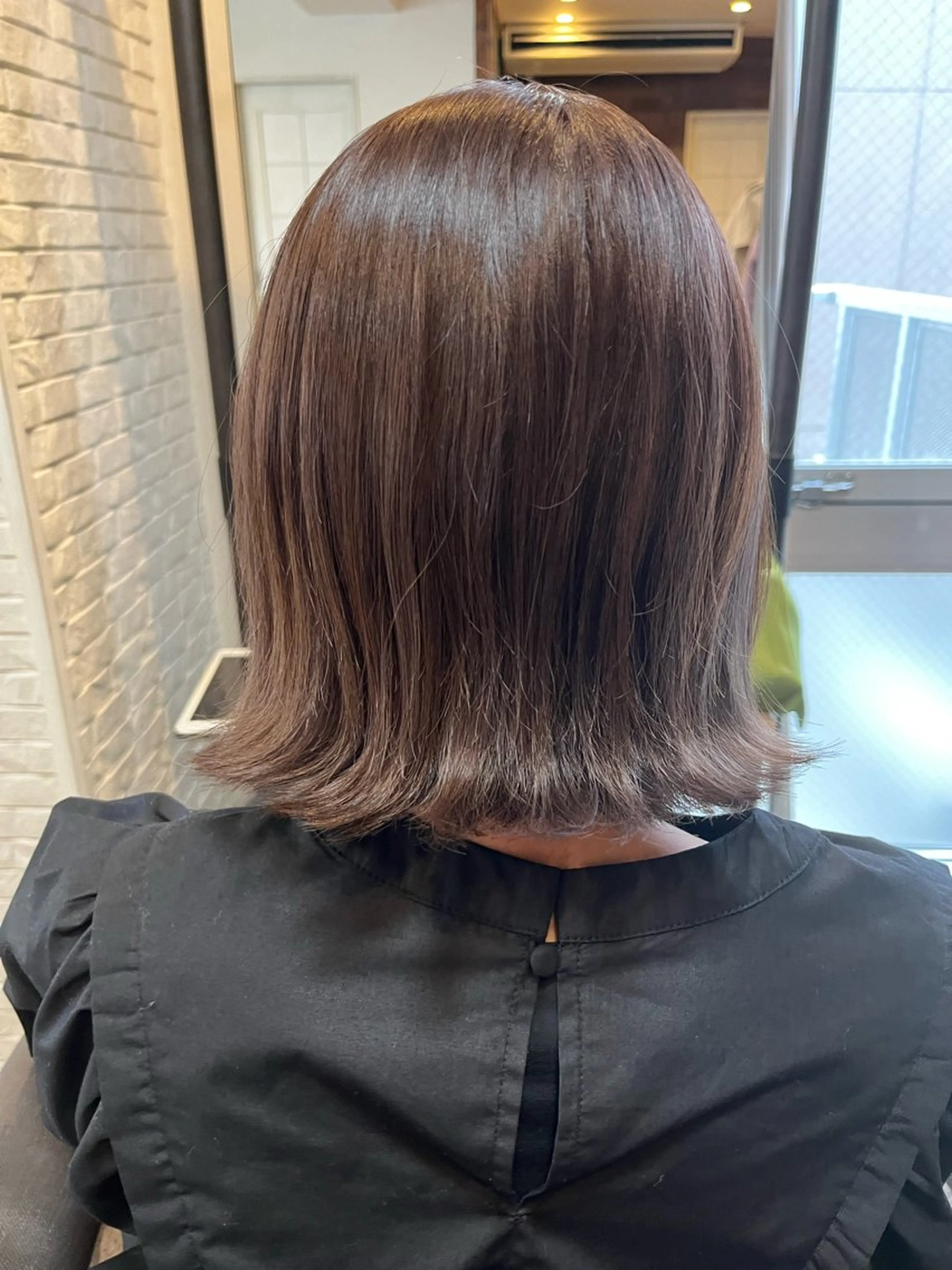 ミディアム カラー The book hand salon所属・伊藤 さやかのヘアスタイル