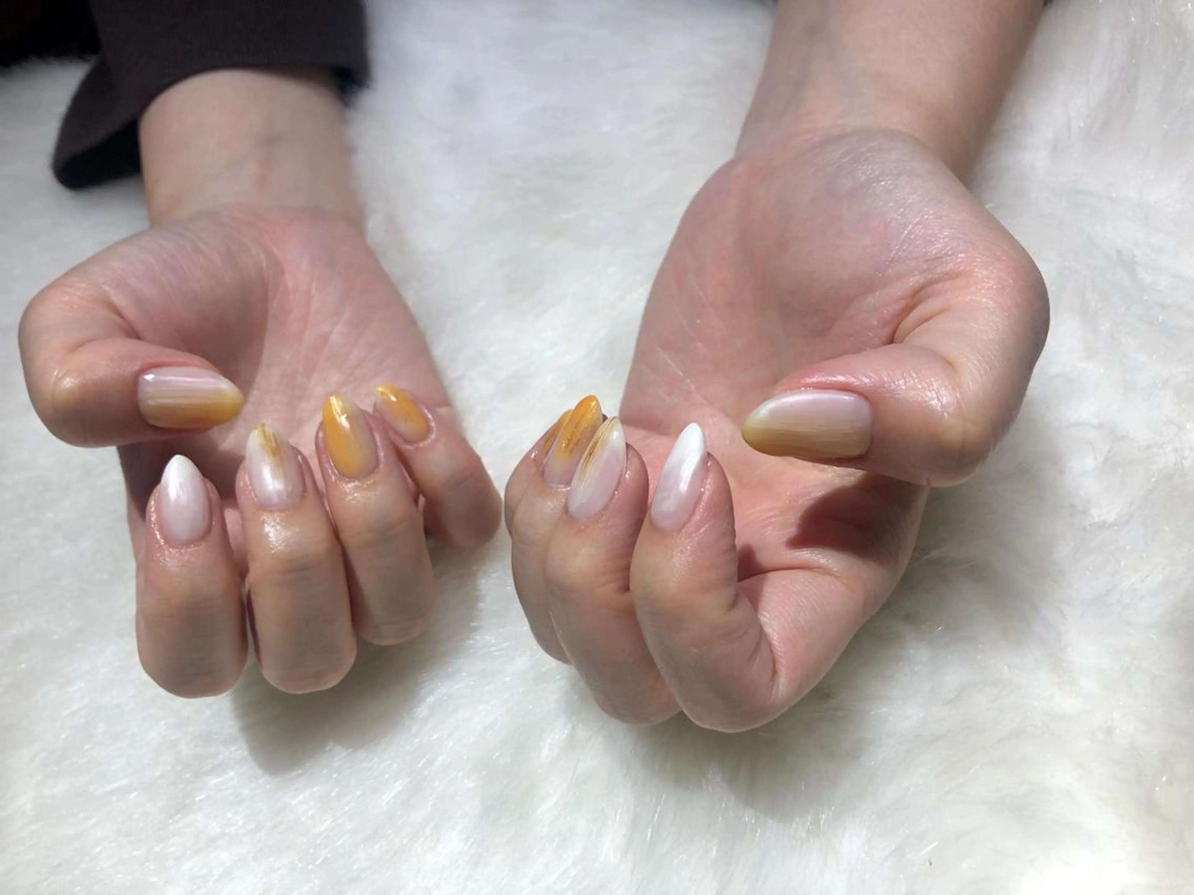 ネイル Amber21.所属・Nagahama Akariのネイルデザイン