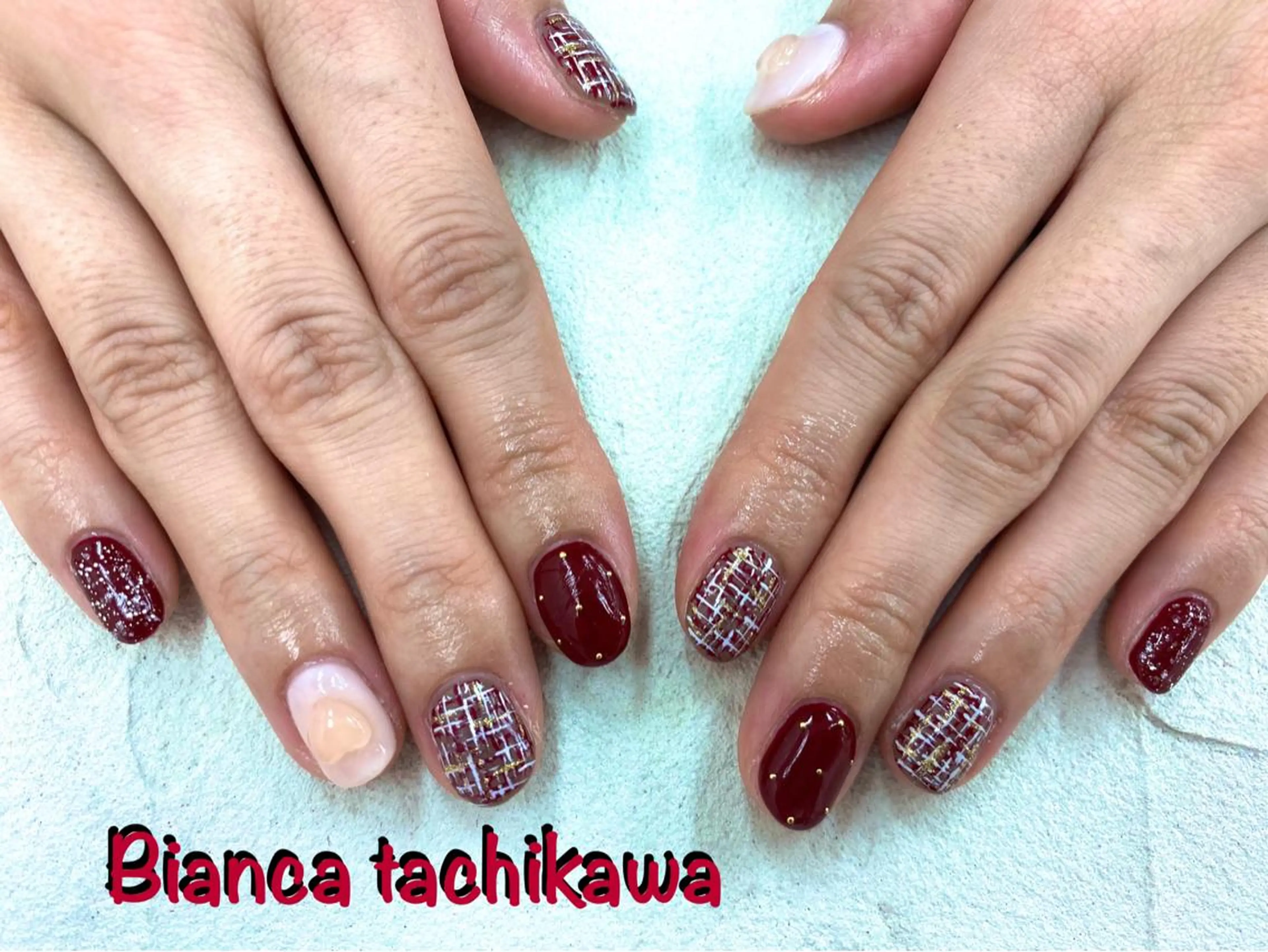 ネイル Bianca 立川店 小川のネイルデザイン