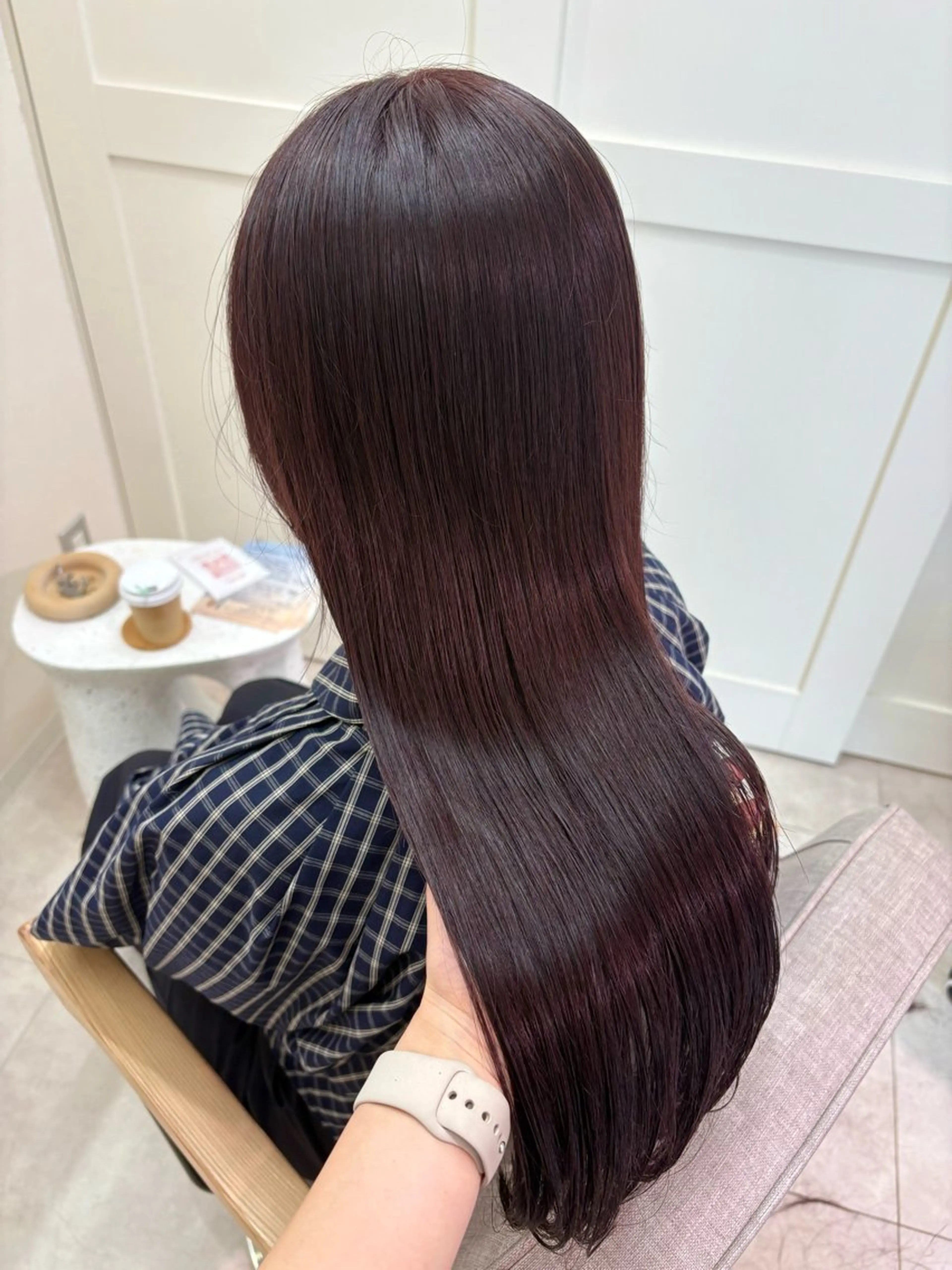 セミロング カット ヘアカラー トリートメント newi広島 / Yuukaのヘアスタイル