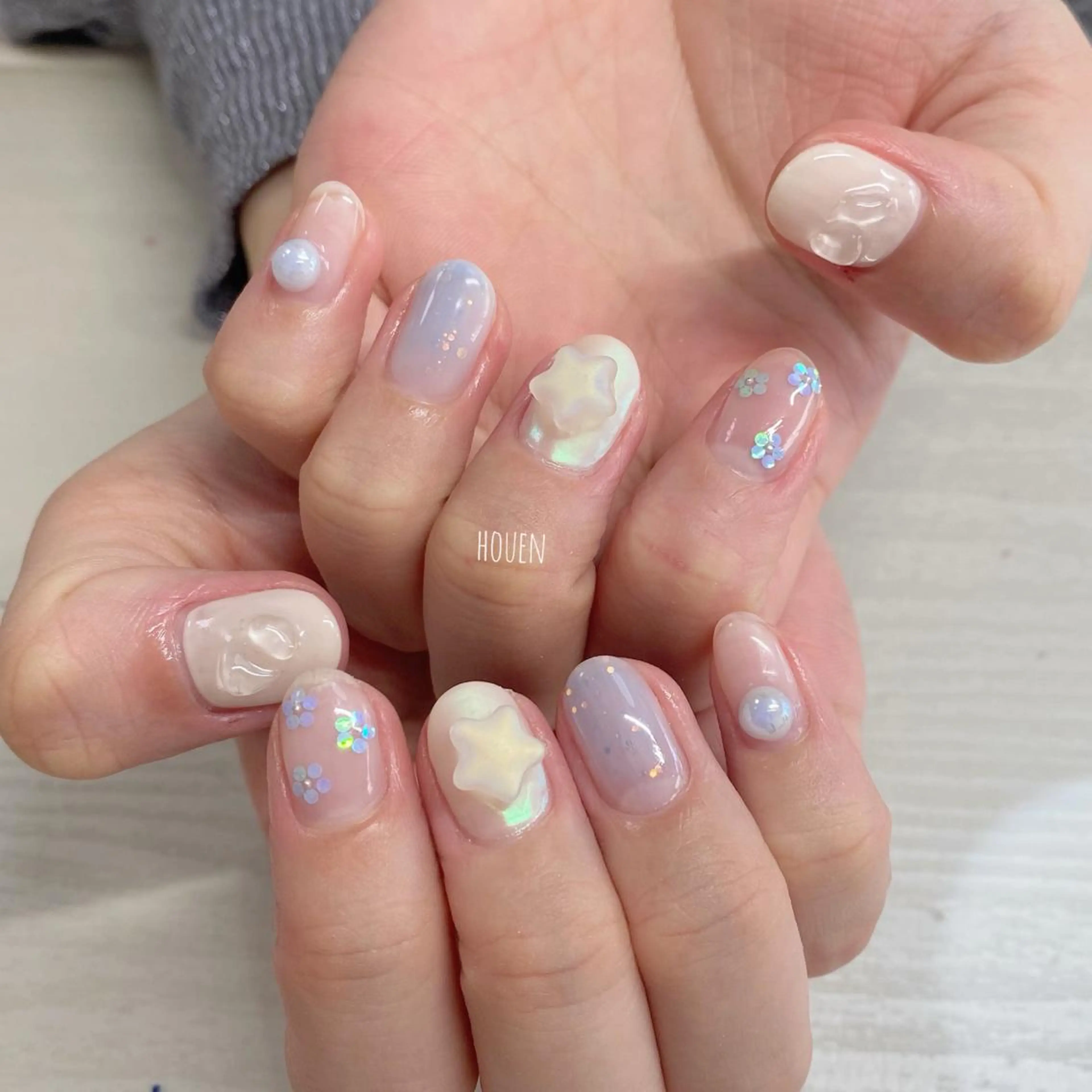 ネイル 持ち込み I P'ink nail salon所属・I pinknail 韓国風·持ち込み専門のネイルデザイン