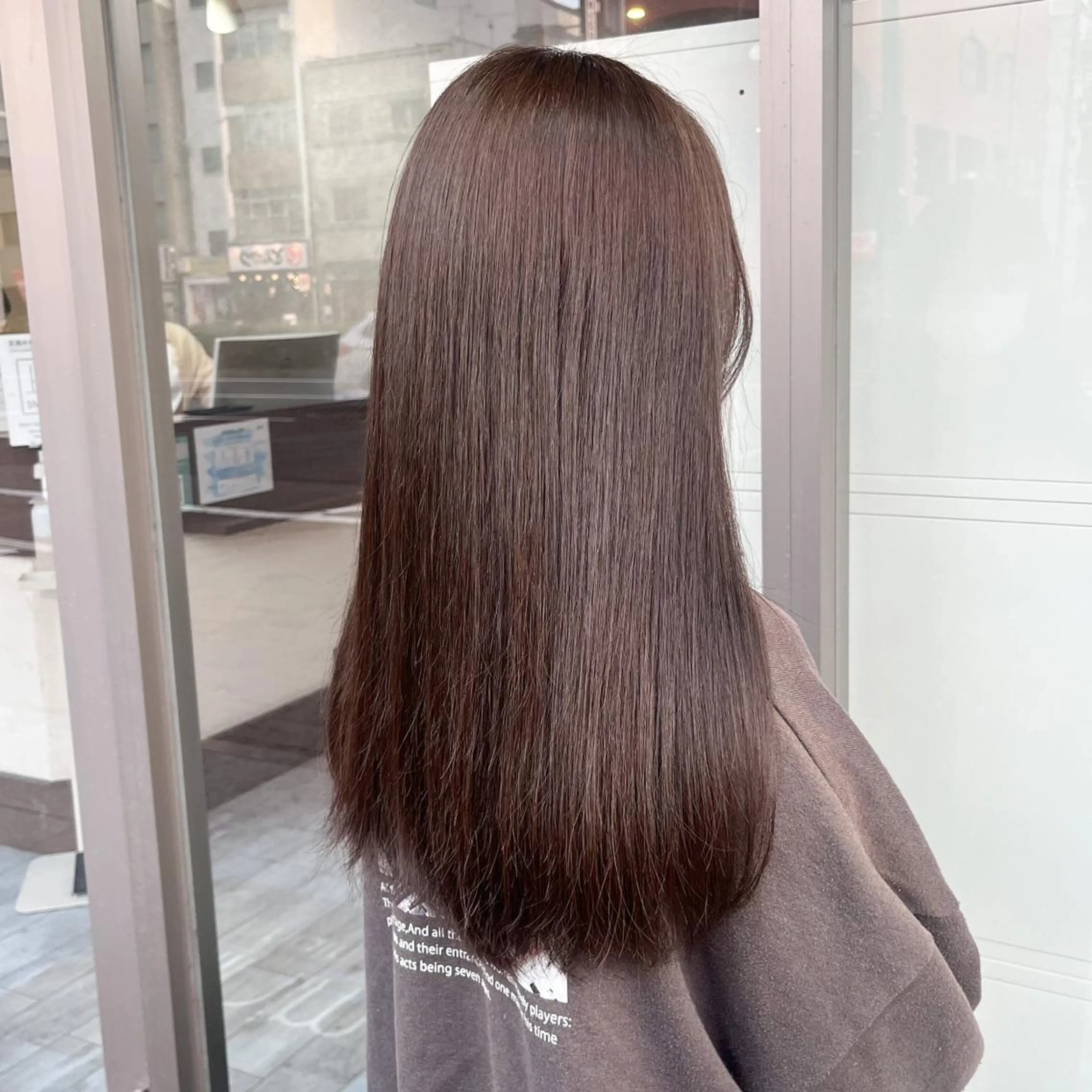 ロング カラー あ あのヘアスタイル