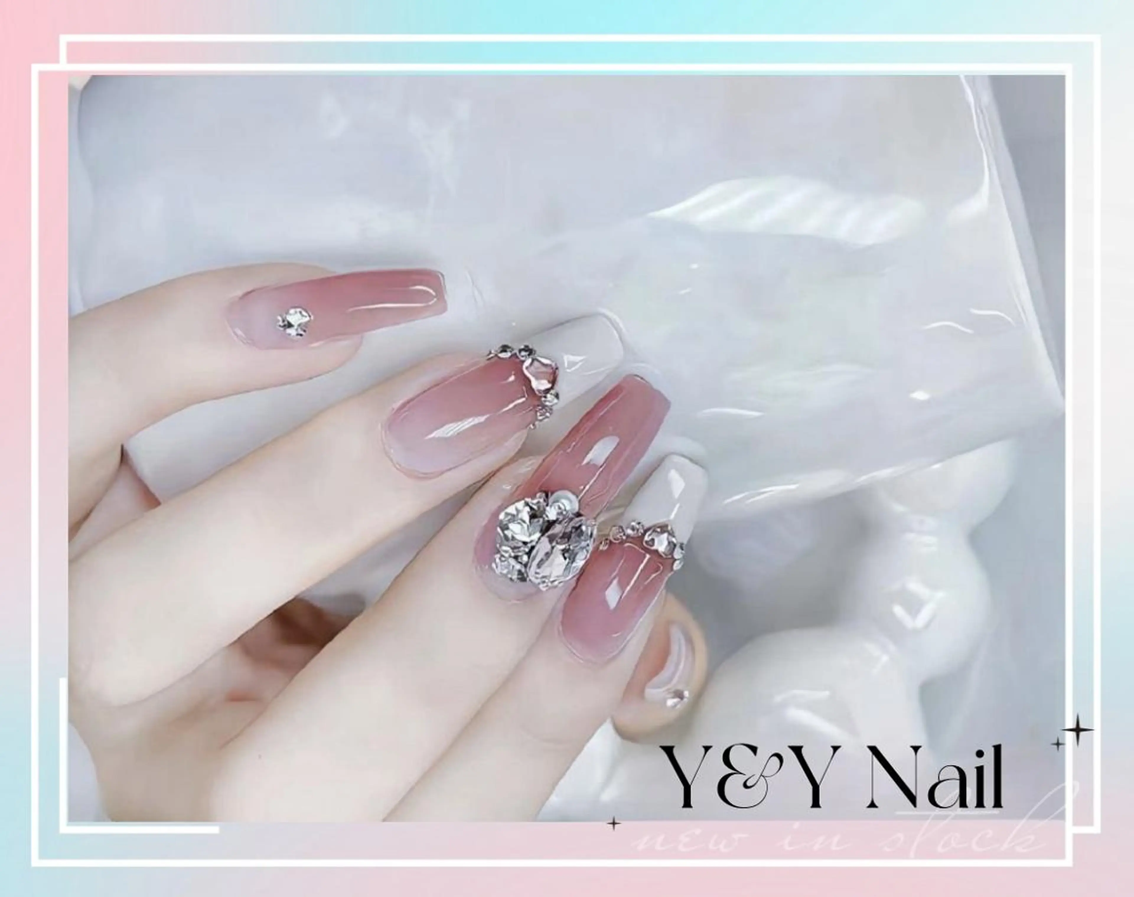 ロング ハンドネイル Y&Y Nail Salonのネイルデザイン