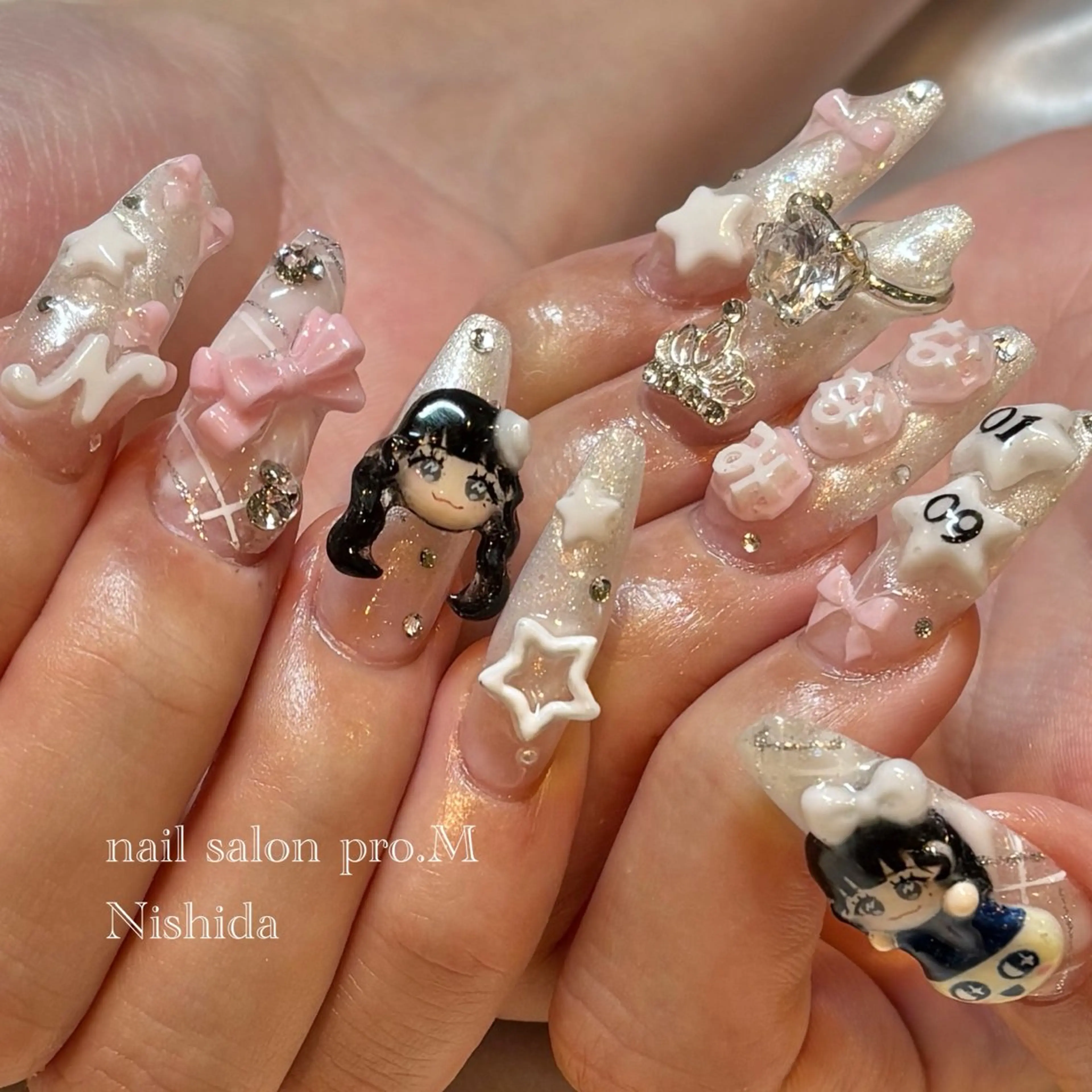 ネイル ハンドネイル pro.M ☆Kinukaのネイルデザイン