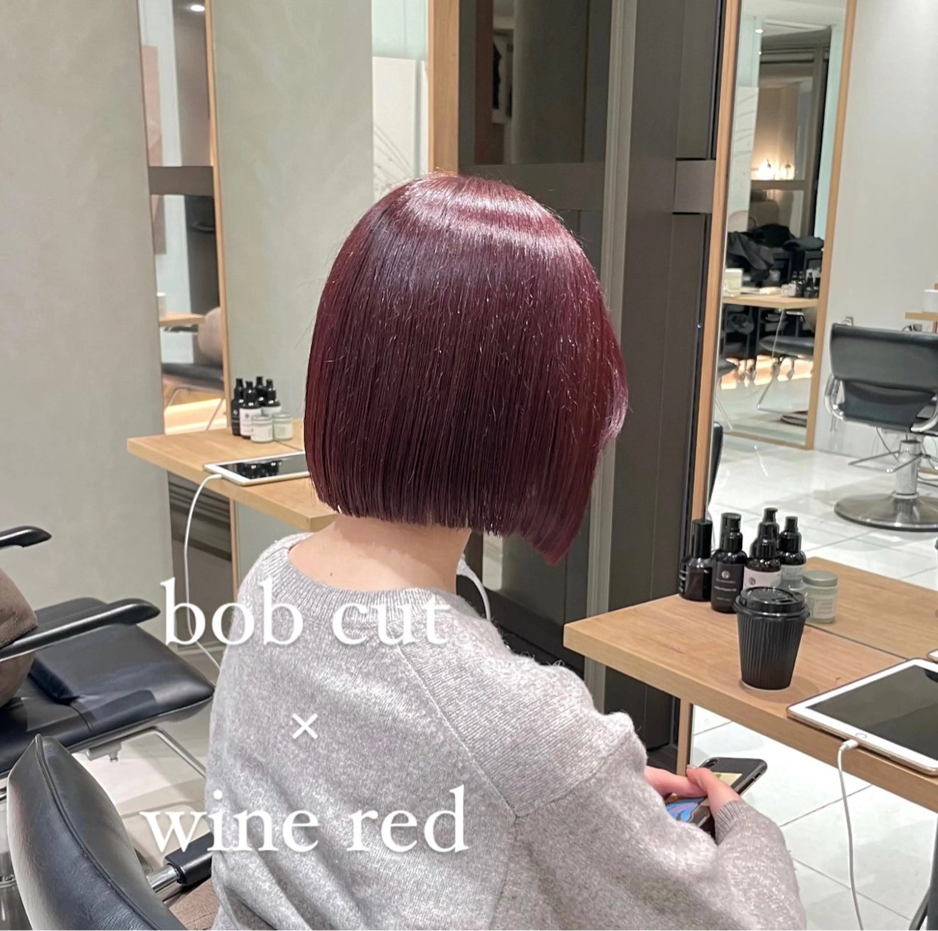 《発色&明るさup!✨》ブリーチなしダブルカラー➕ケアカラー🎀💕の写真