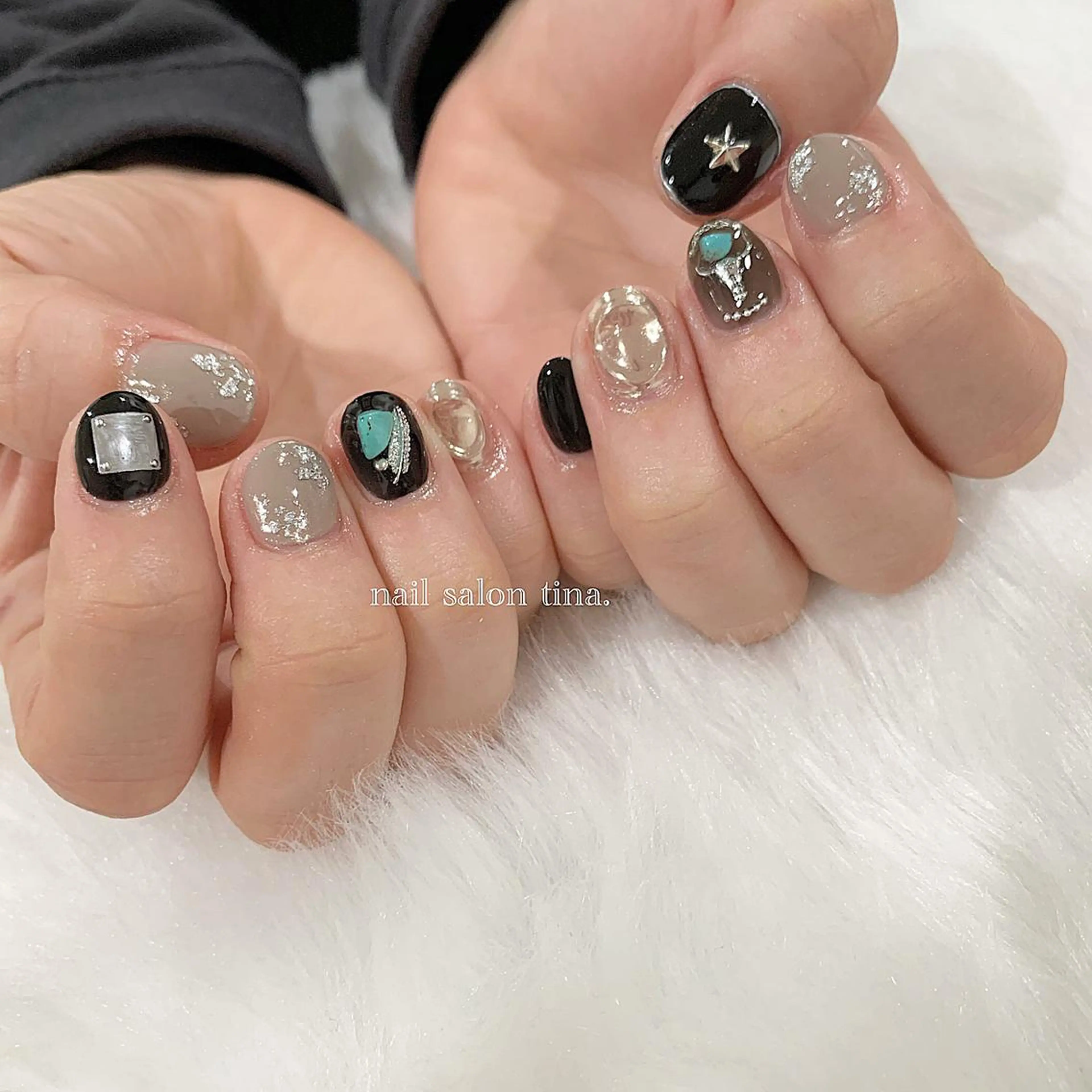 ネイル nail salon tina.所属・中山 はづきのネイルデザイン