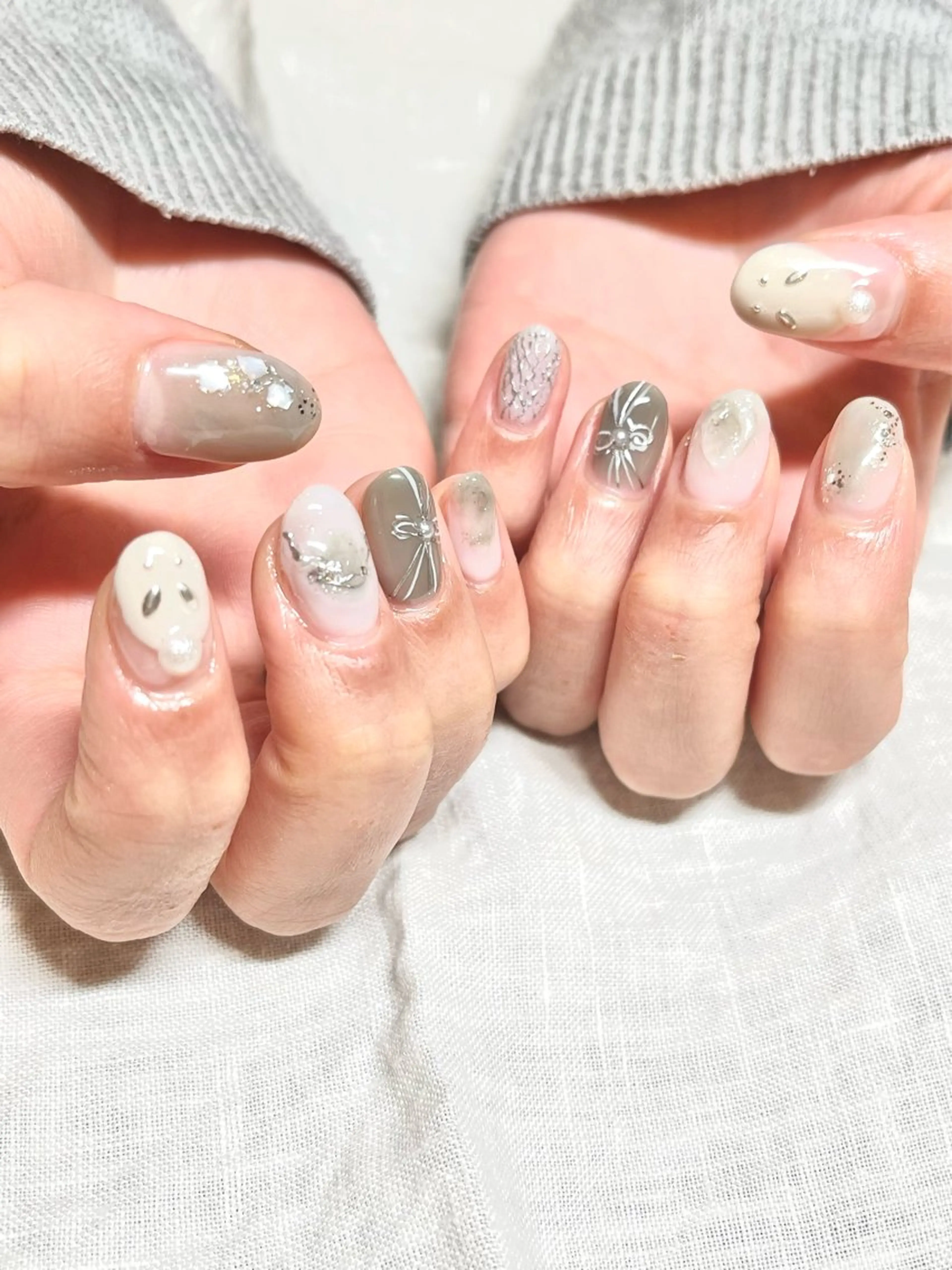 ネイル 持ち込み atelier mofのネイルデザイン