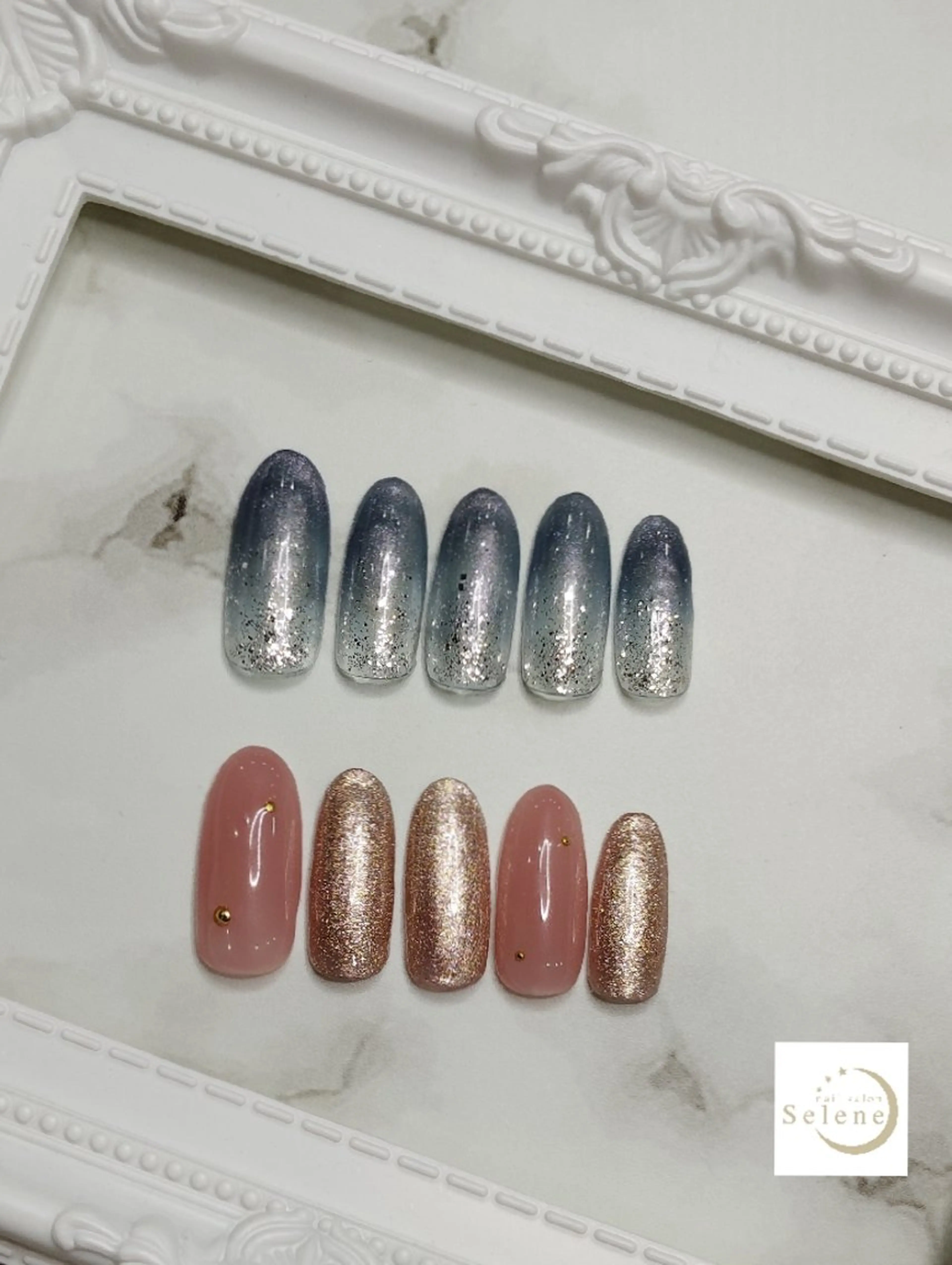 ネイル ハンドネイル 🌈 satomiのネイルデザイン