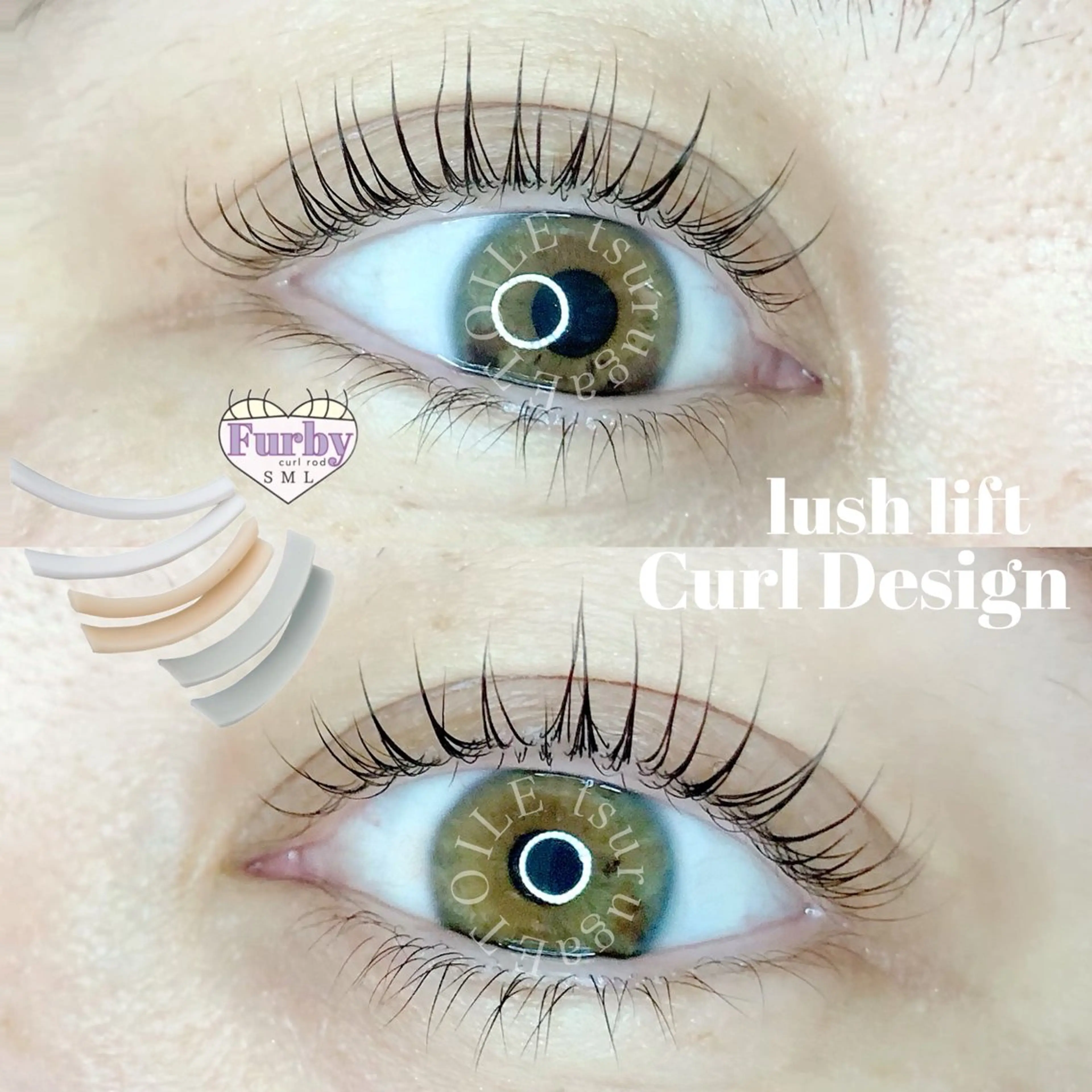 トリートメント付まつ毛カールorパリジェンヌラッシュリフト🍍¥7000の写真