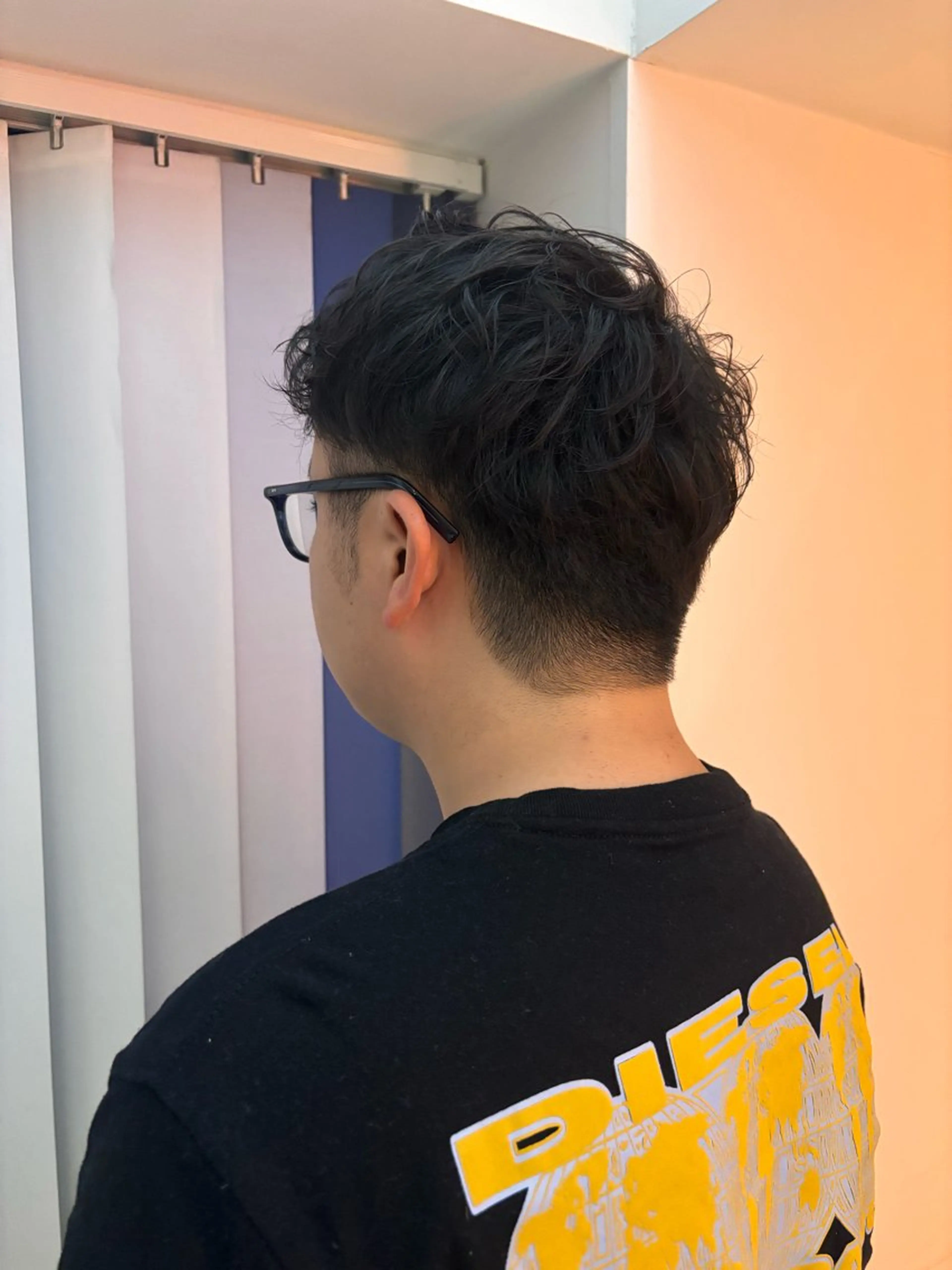 メンズカット眉毛メンテナンスヘッドスパの写真