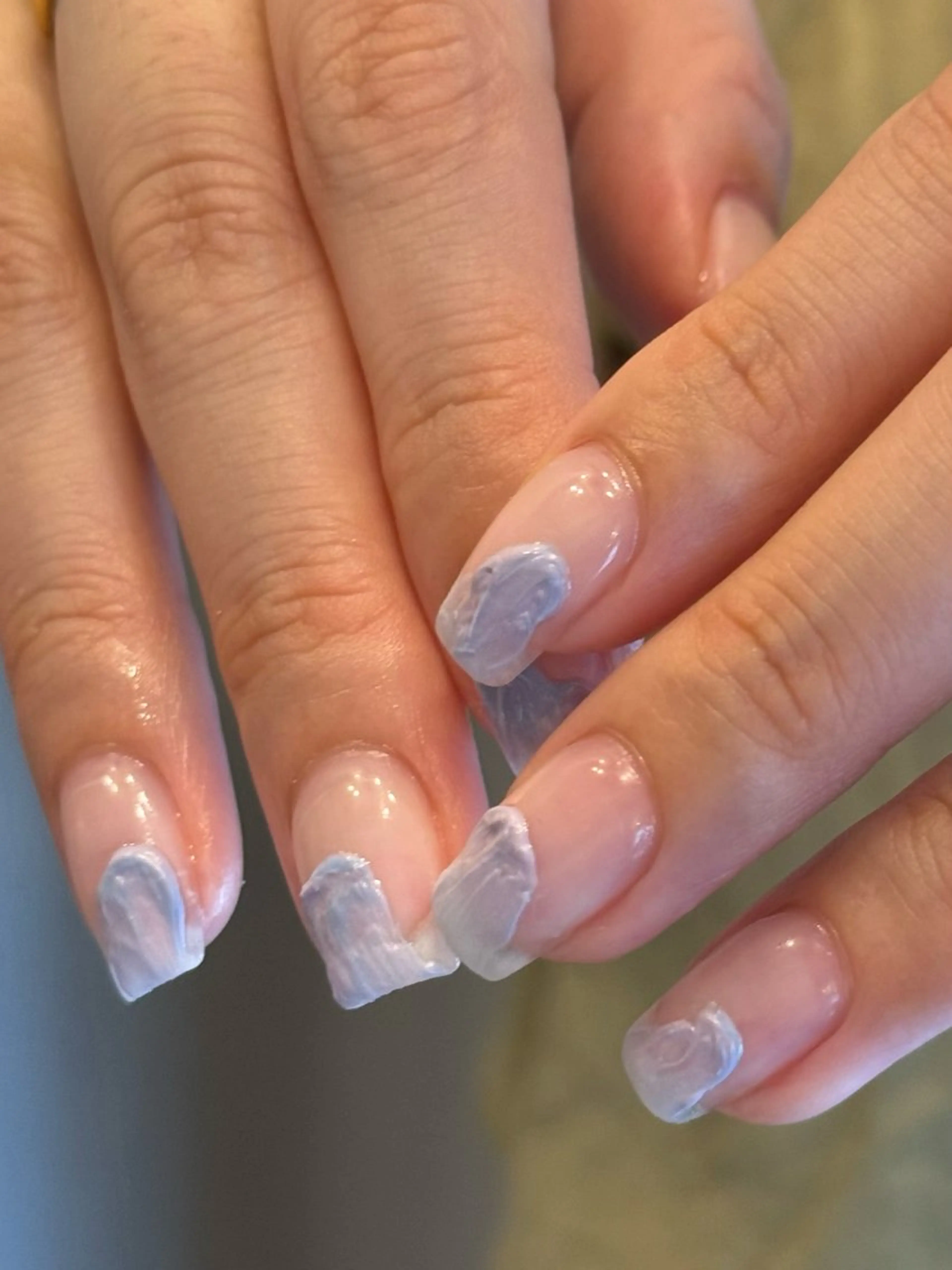 ネイル クリアネイル ニュアンスネイル filonnail asukaのネイルデザイン